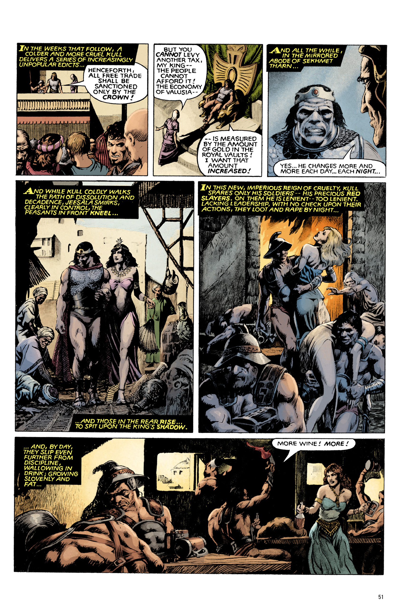 Read online Robert E. Howard's Savage Sword comic -  Issue #10 - 53