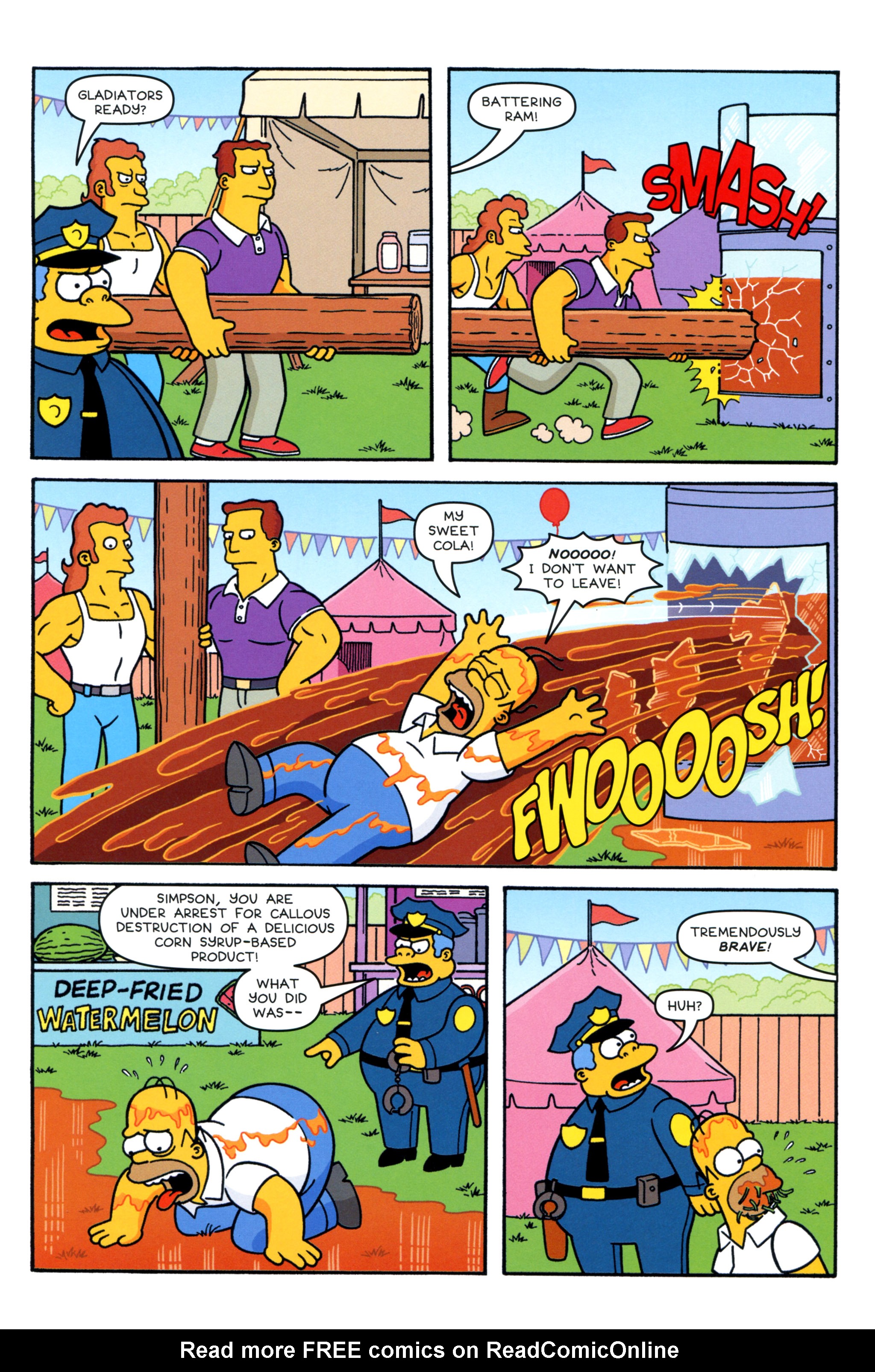 Read online Simpsons Comics comic -  Issue #210 - 5
