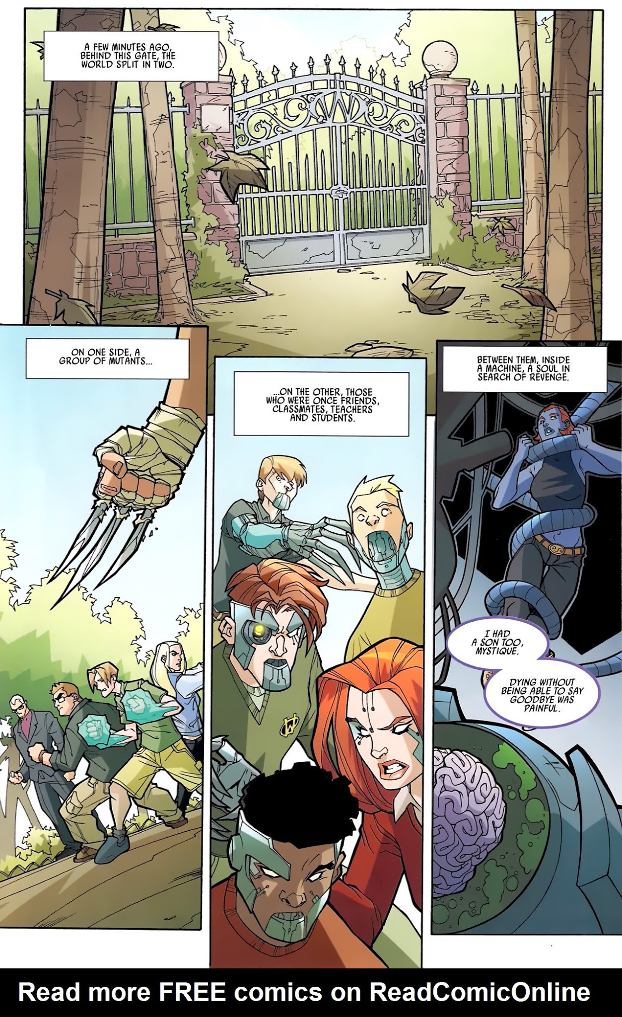Read online X-Campus comic -  Issue #4 - 28