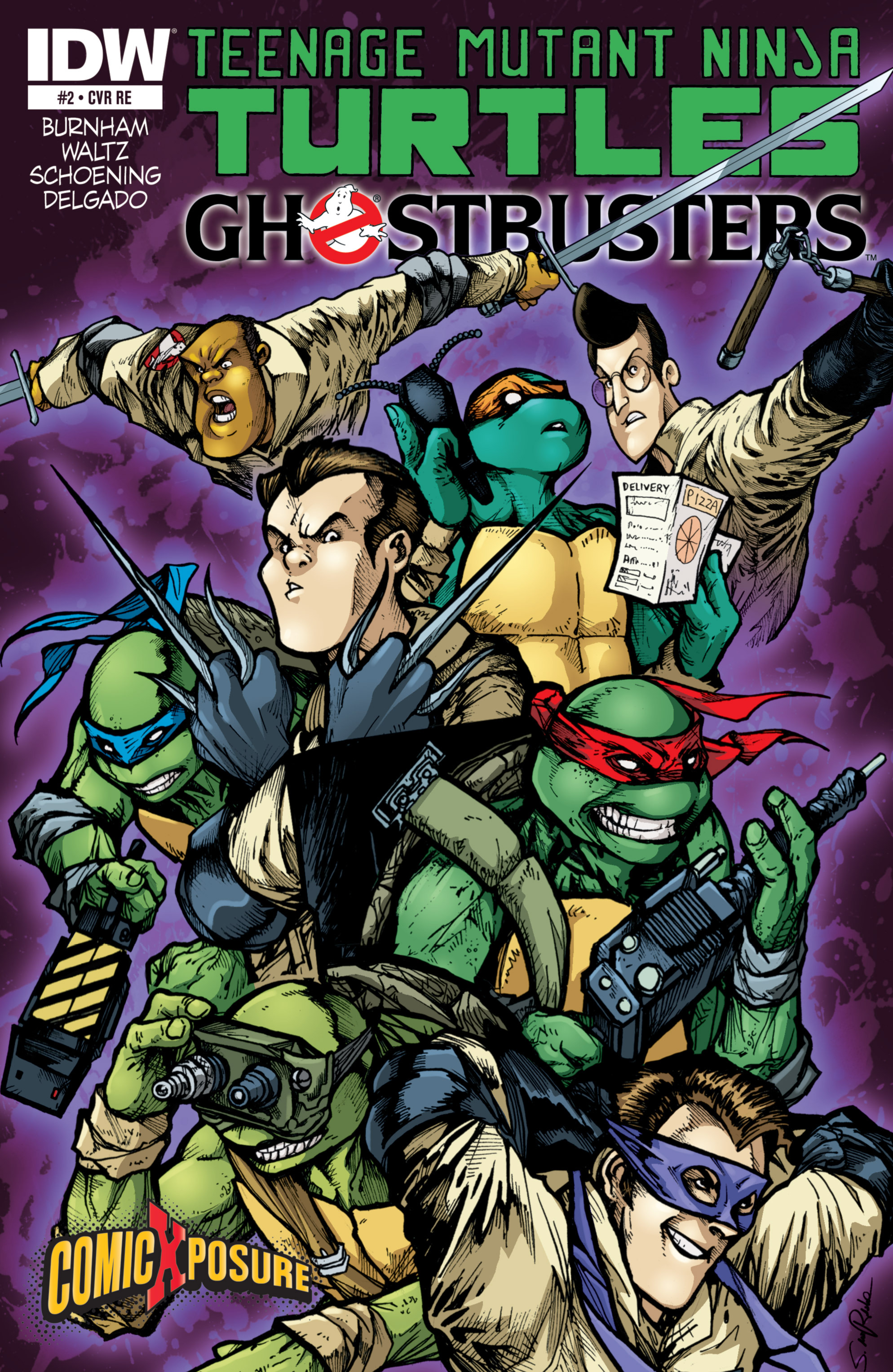 Read online Teenage Mutant Ninja Turtles/Ghostbusters comic -  Issue #2 - 2