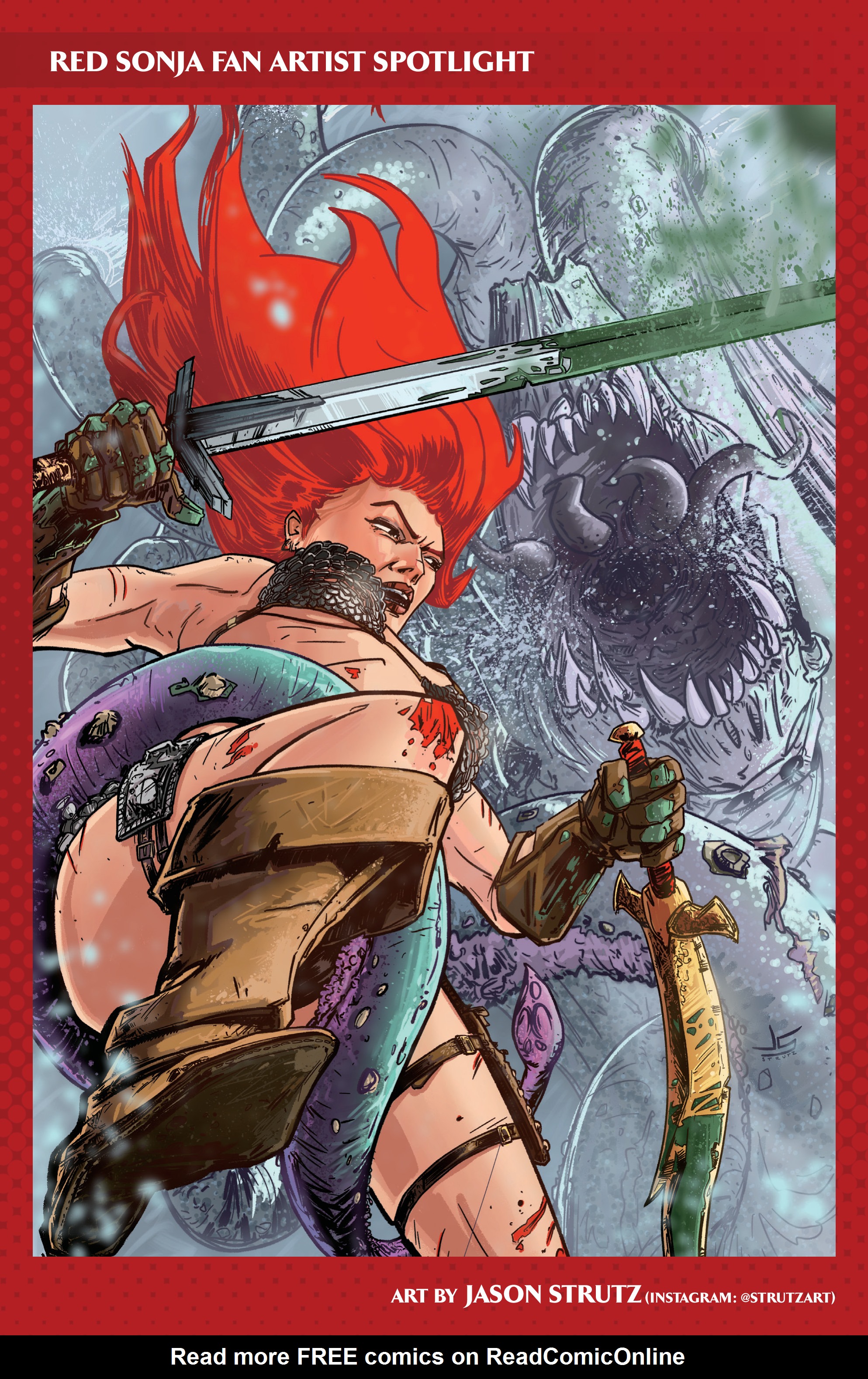 Read online Red Sonja Vol. 4 comic -  Issue # _TPB 4 - 112