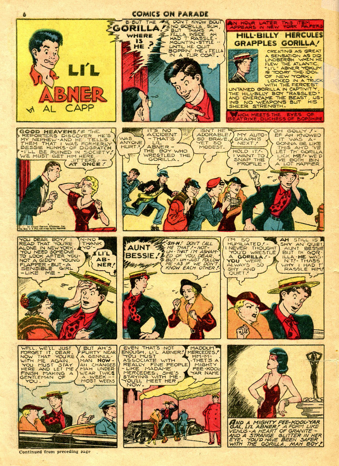 Read online Comics on Parade comic -  Issue #27 - 6