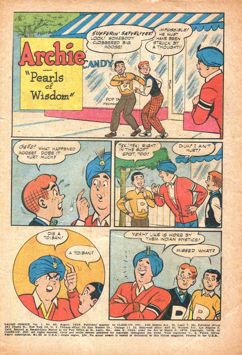 Read online Laugh (Comics) comic -  Issue #89 - 3