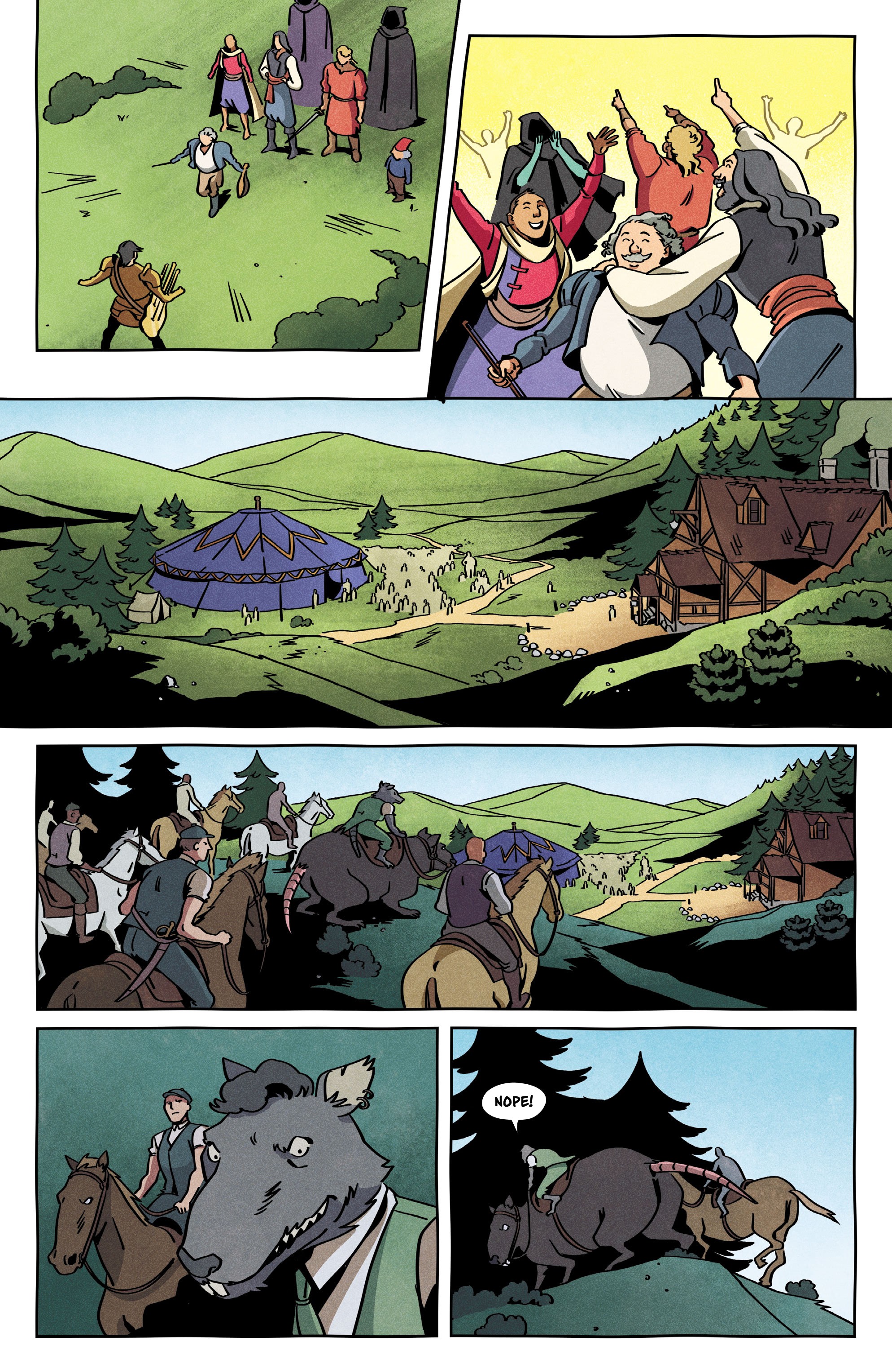 Read online Quests Aside comic -  Issue #5 - 16
