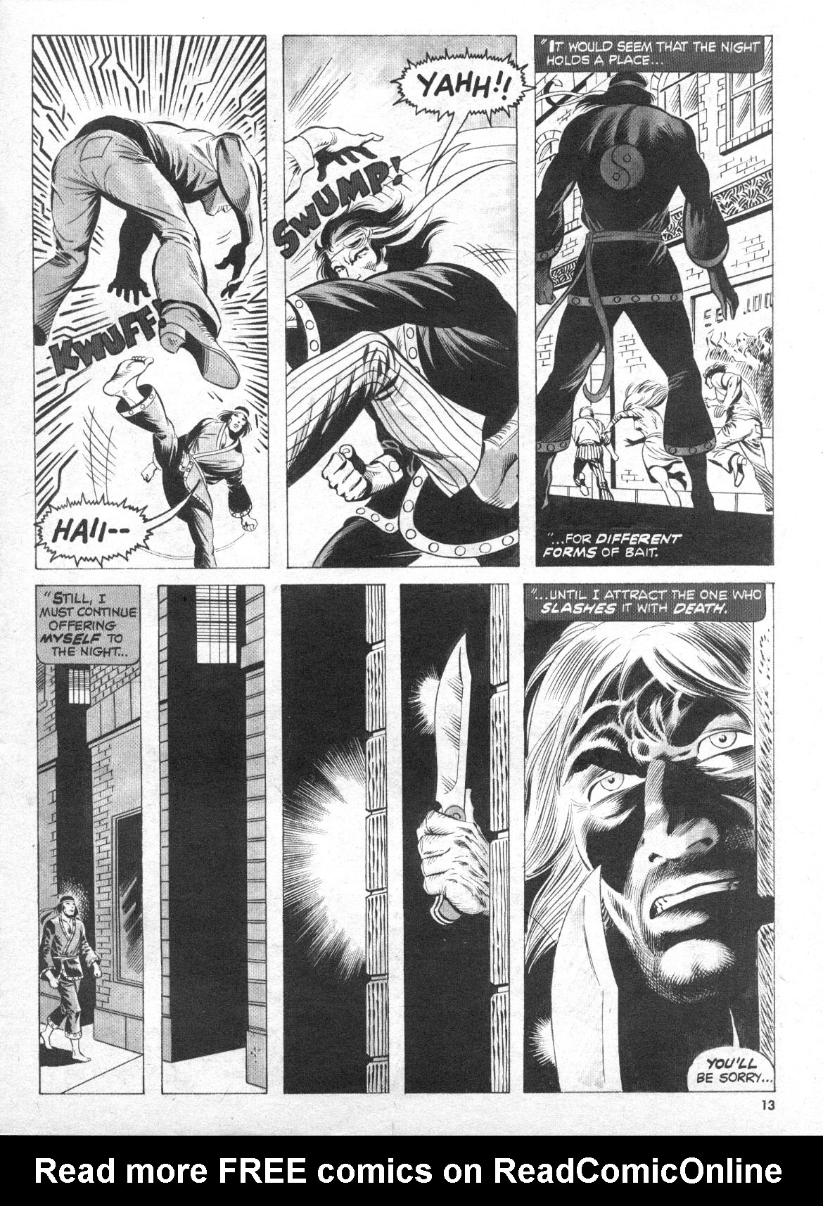 Read online The Deadly Hands of Kung Fu comic -  Issue #8 - 14