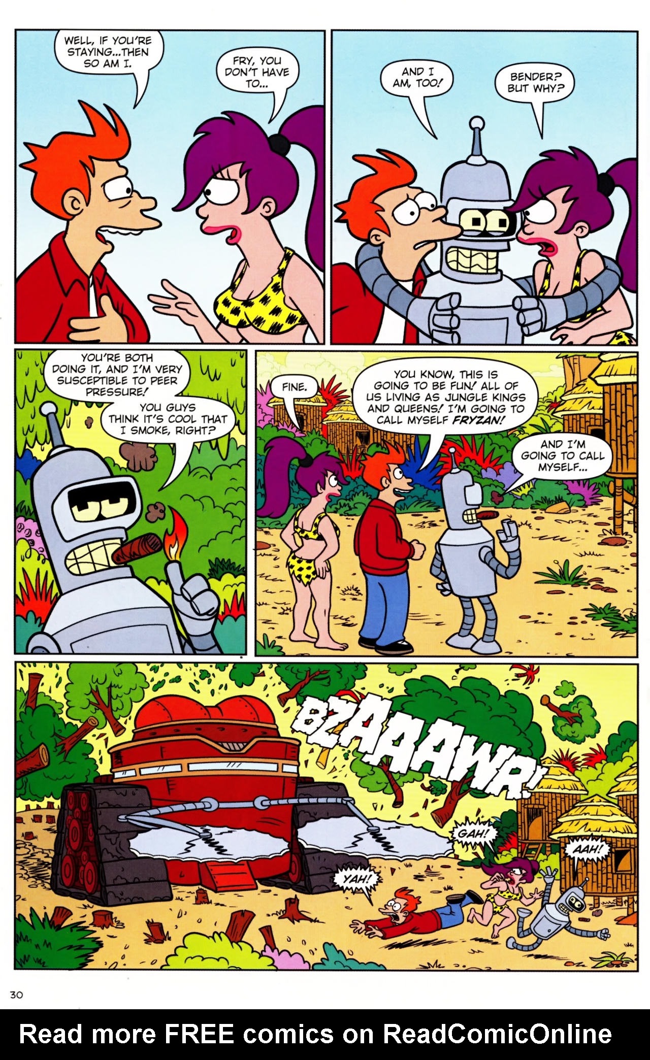 Read online Futurama Comics comic -  Issue #38 - 24