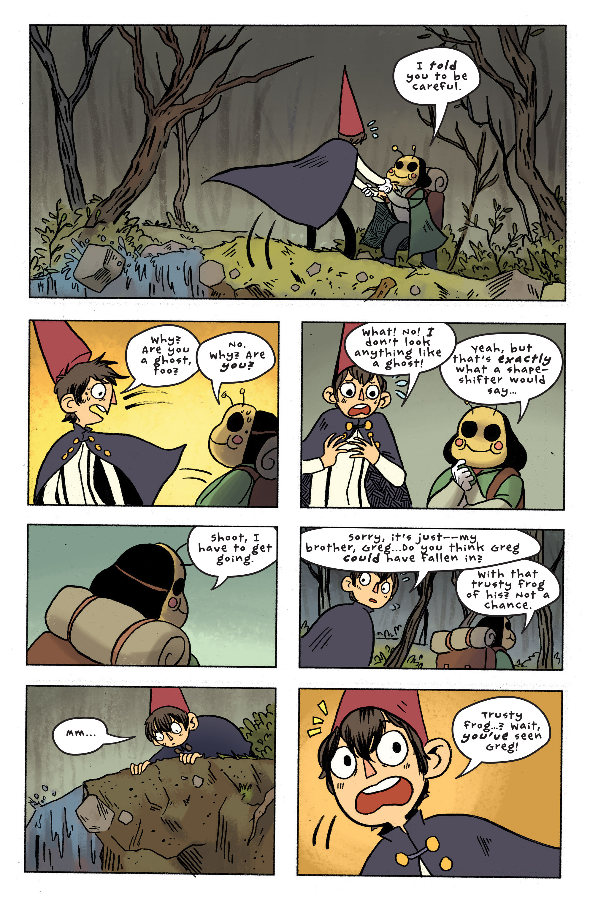 Read online Over the Garden Wall (2016) comic -  Issue #7 - 23