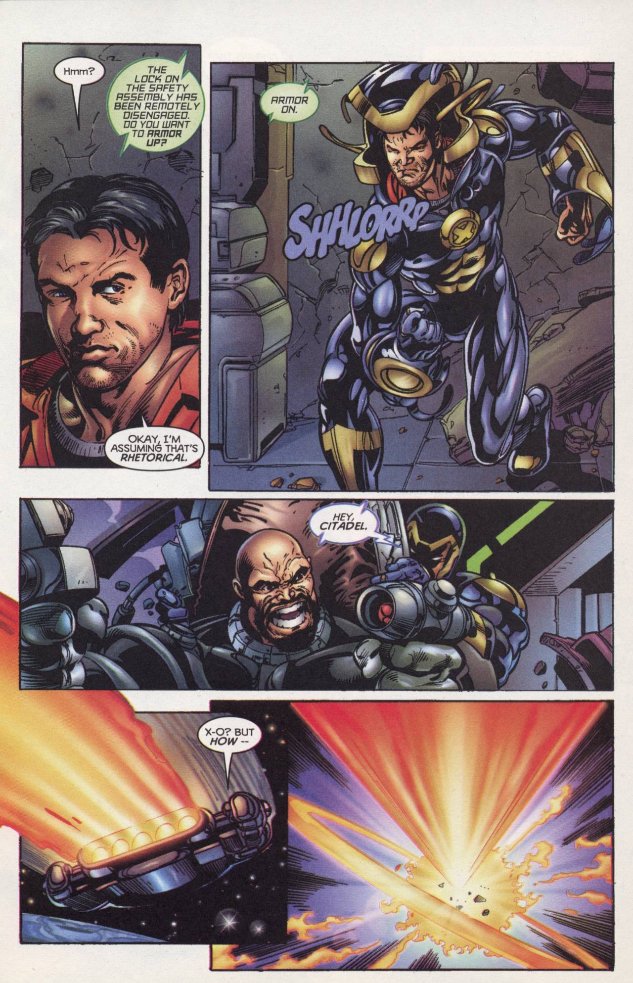 Read online X-O Manowar (1996) comic -  Issue #18 - 18