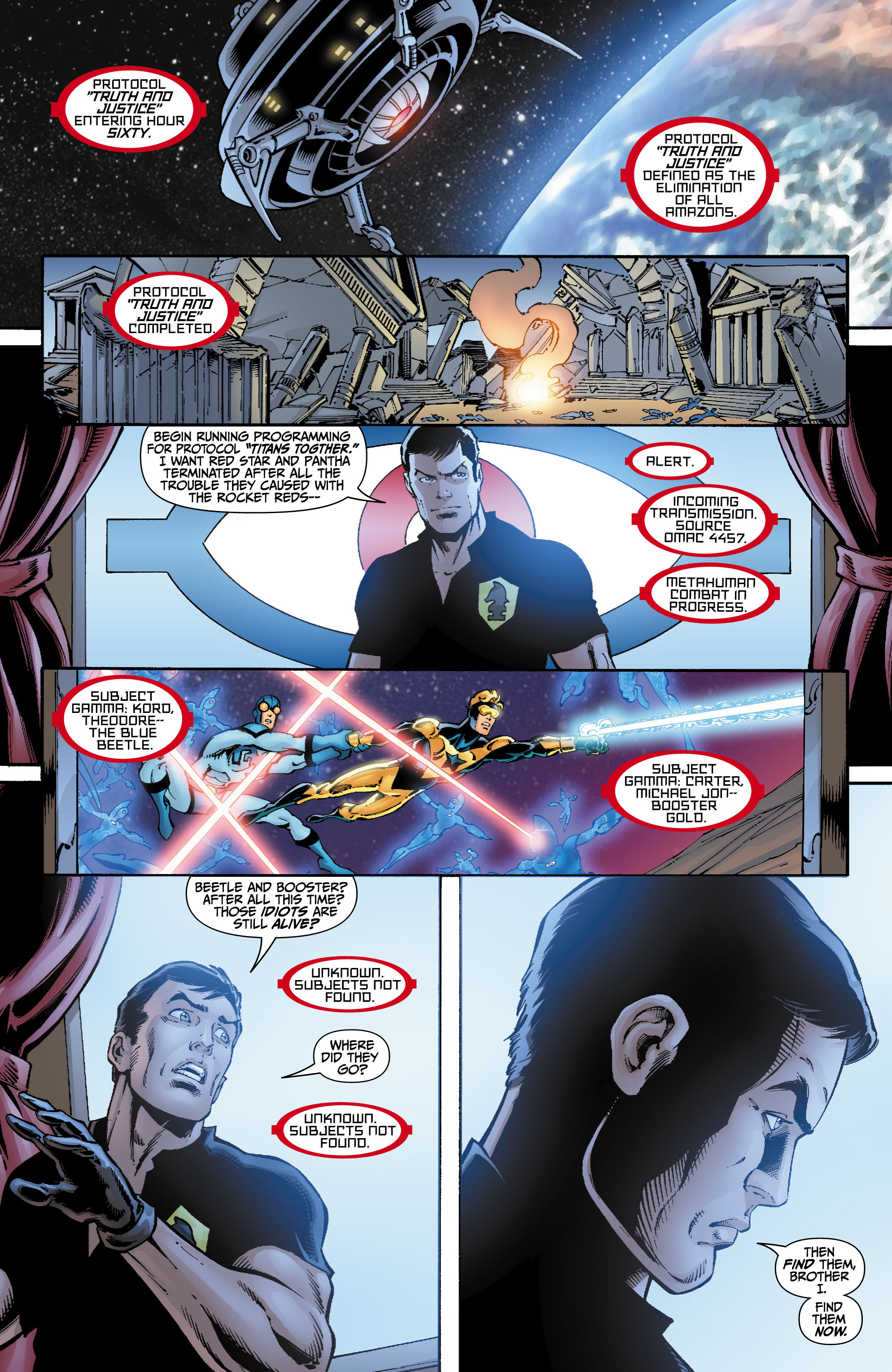 Read online Booster Gold (2007) comic -  Issue #7 - 9