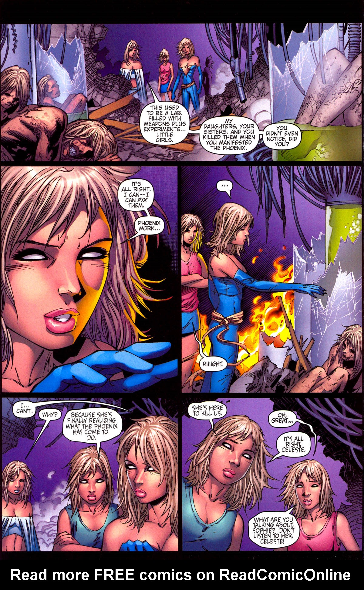 Read online X-Men: Phoenix - Warsong comic -  Issue #4 - 23