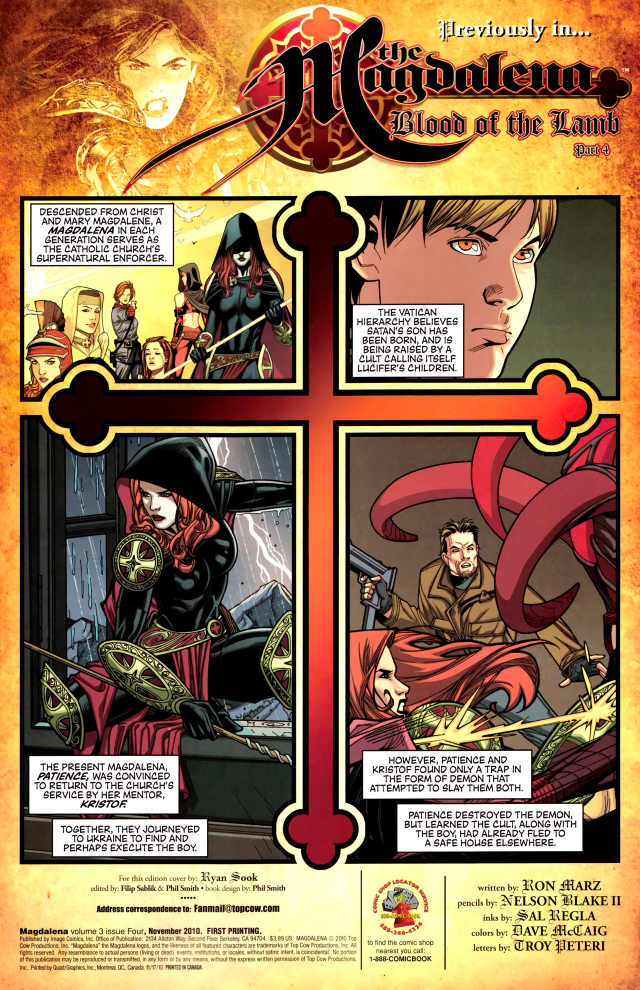 Read online The Magdalena (2010) comic -  Issue #4 - 2