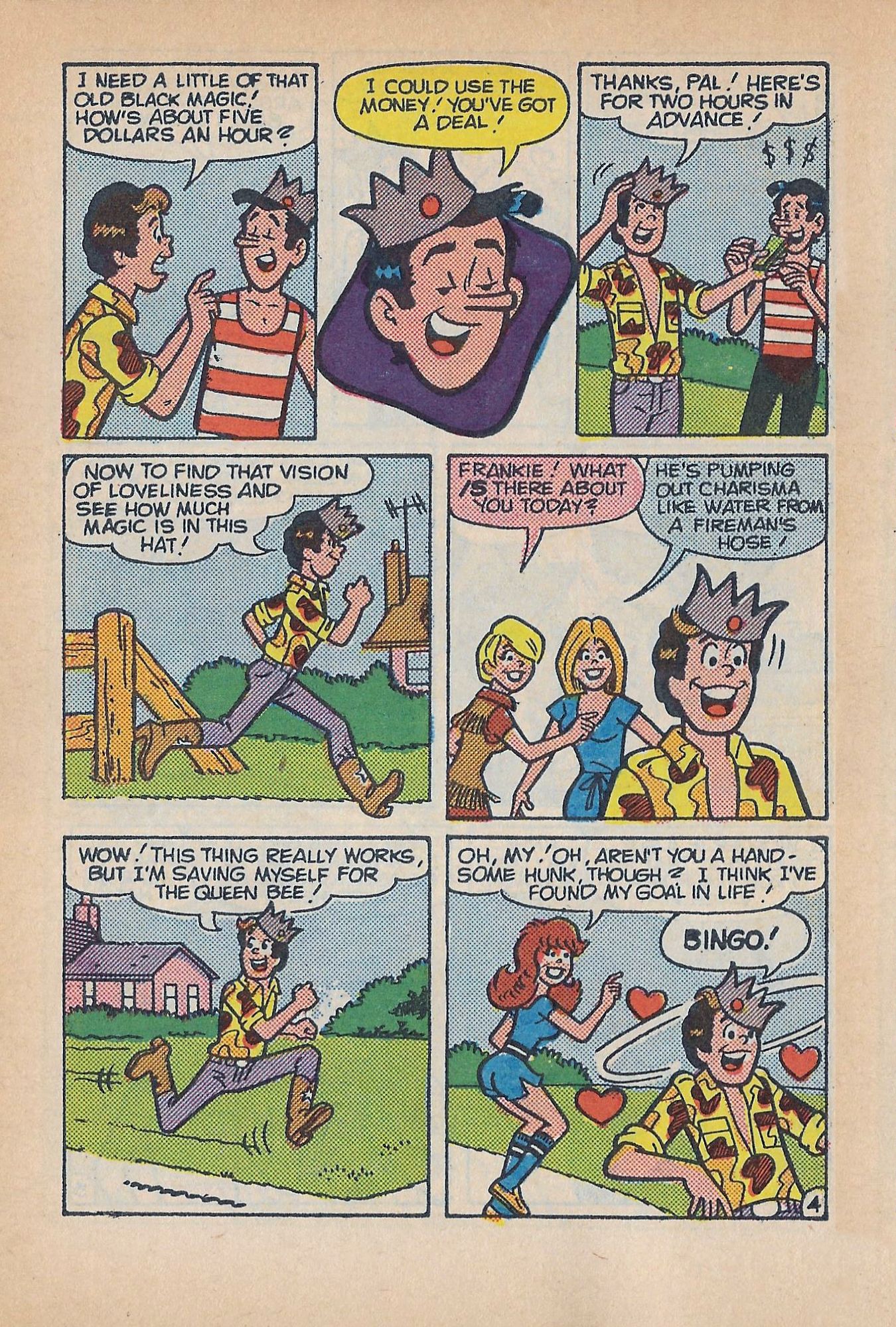 Read online Jughead Jones Comics Digest comic -  Issue #58 - 128