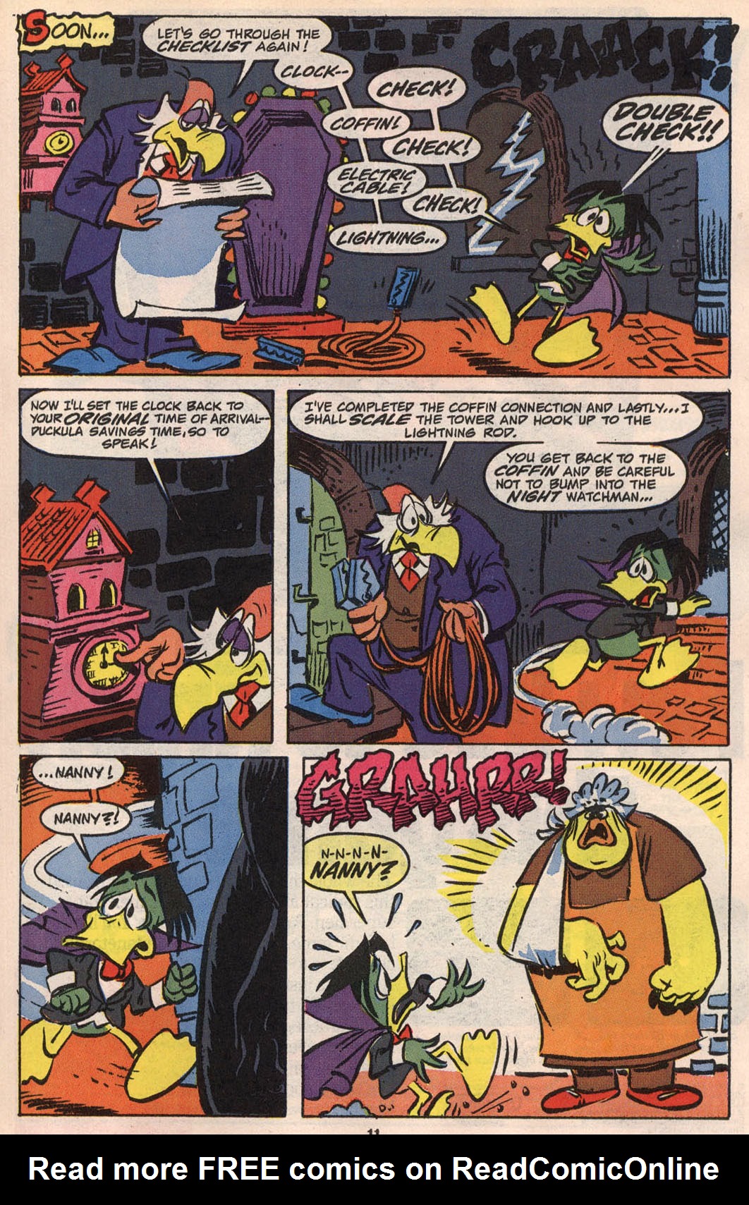 Read online Count Duckula comic -  Issue #15 - 13