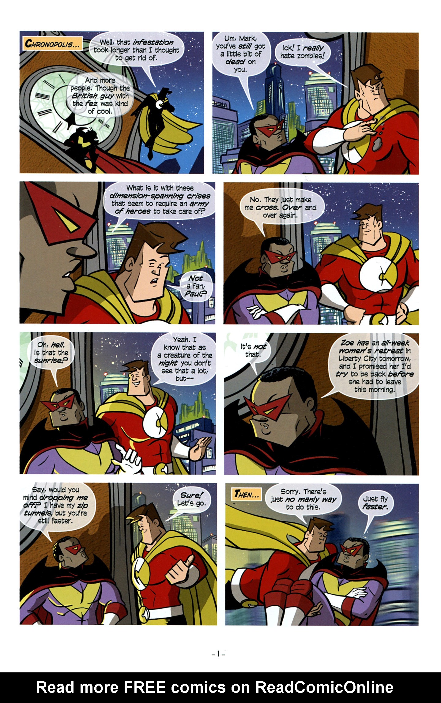 Read online Love and Capes: What to Expect comic -  Issue #3 - 3