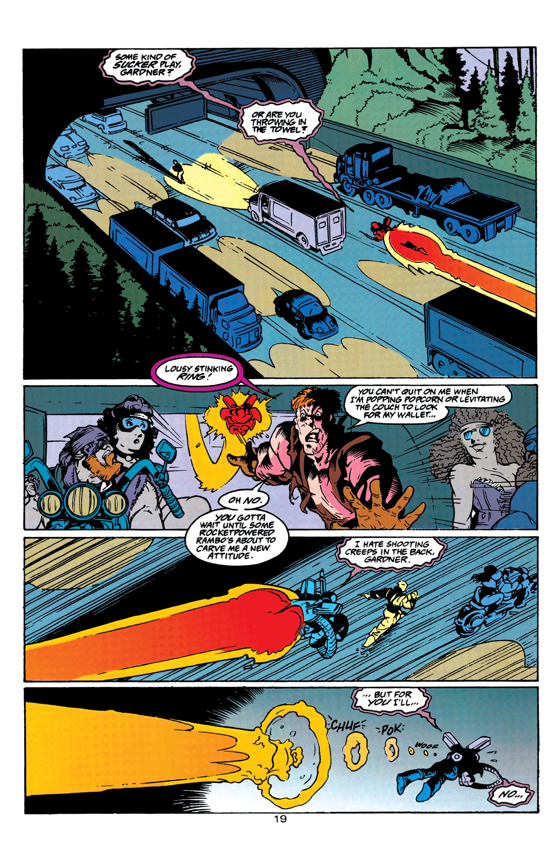 Read online Guy Gardner: Warrior comic -  Issue #17 - 19