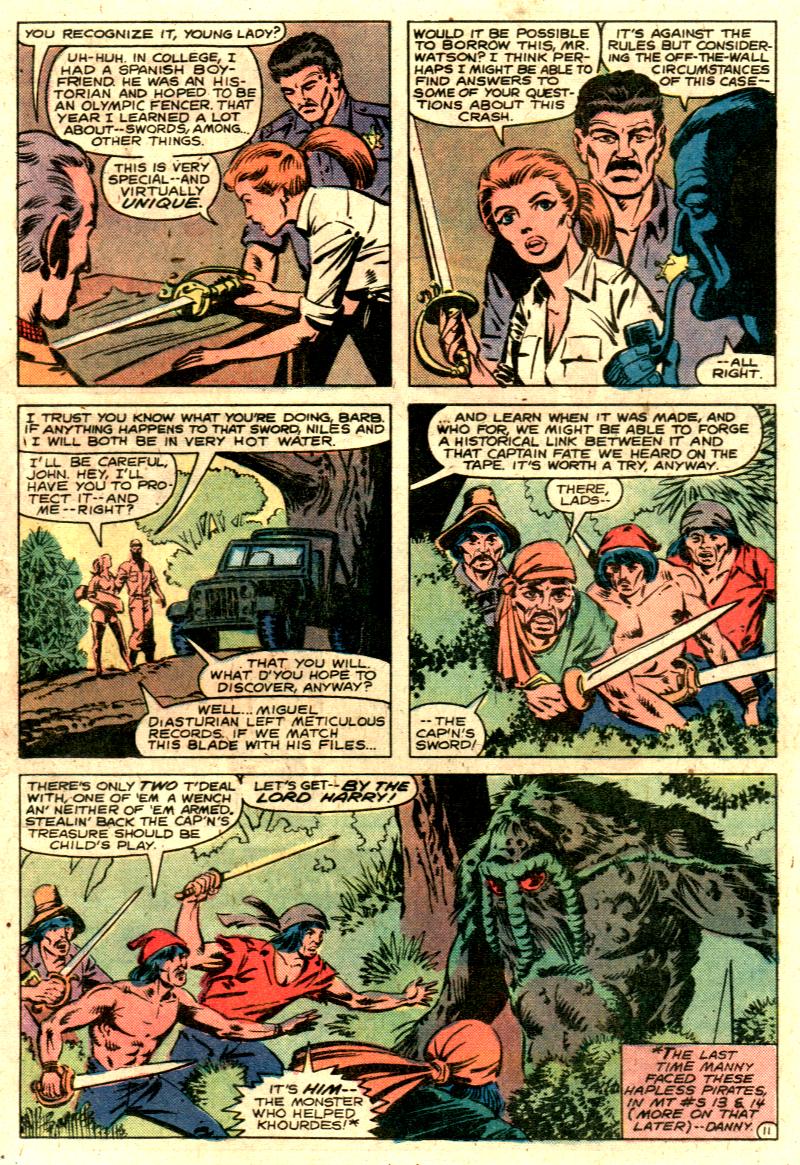 Read online Man-Thing (1979) comic -  Issue #7 - 13