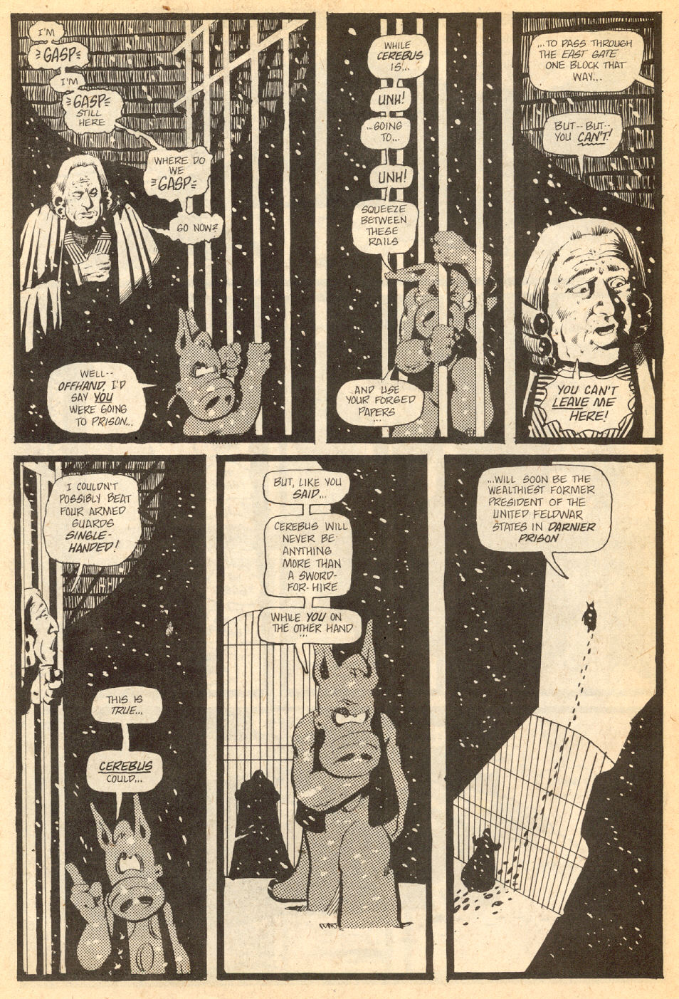 Read online Cerebus comic -  Issue #22 - 23