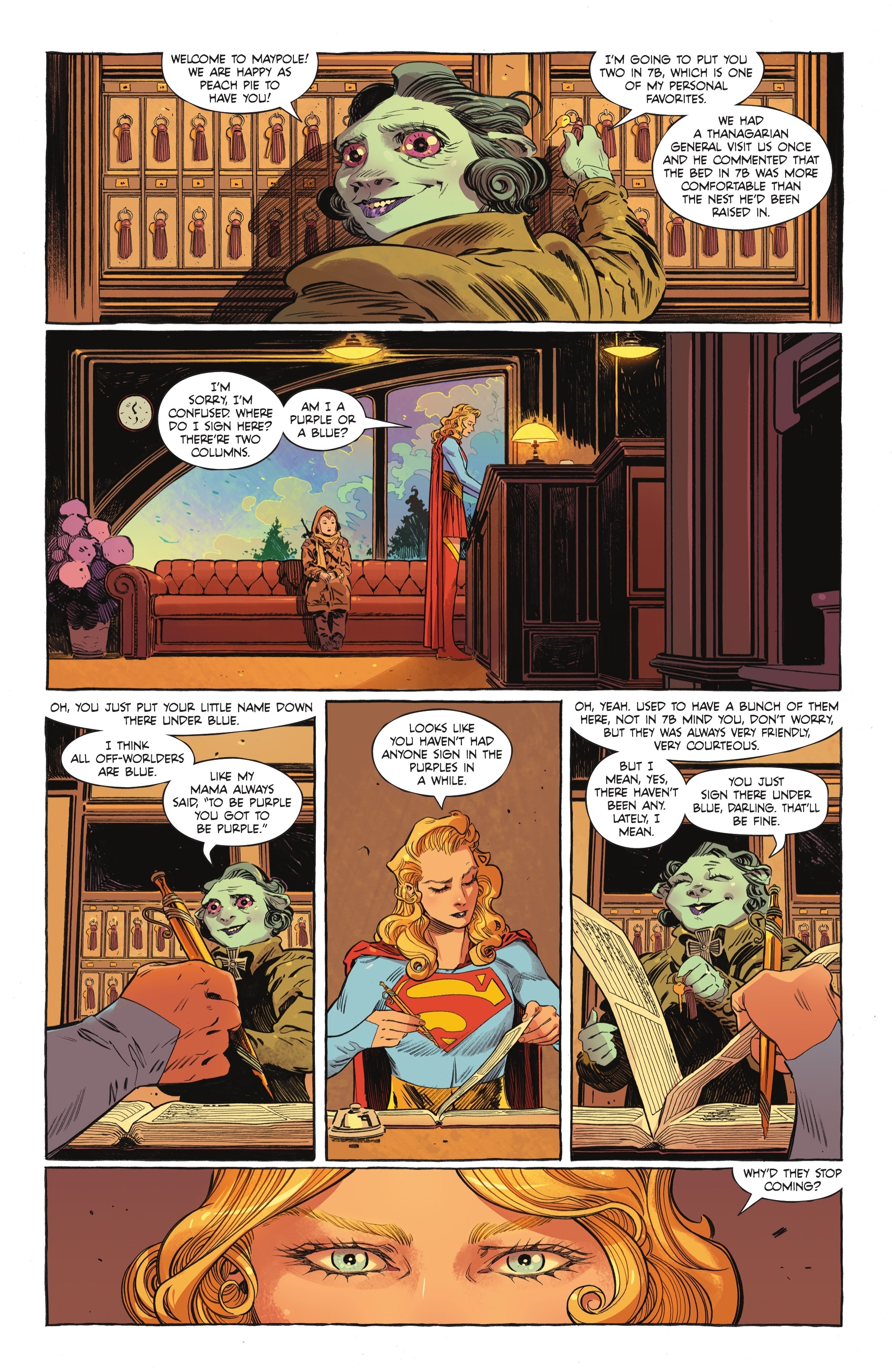 Read online Supergirl: Woman of Tomorrow comic -  Issue #3 - 7