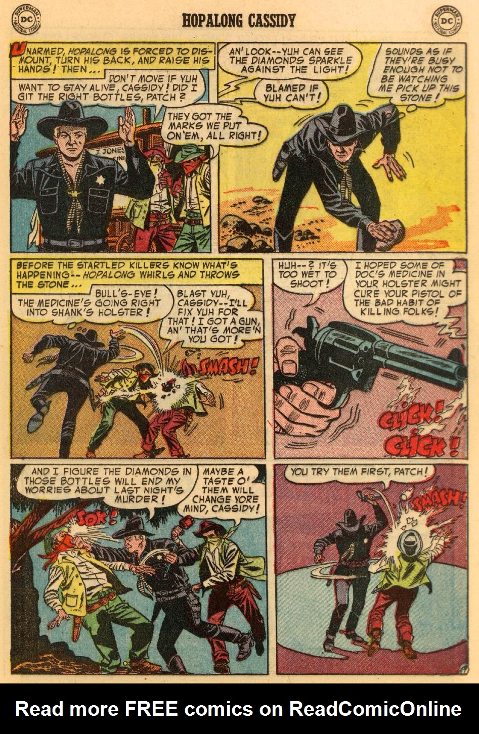 Read online Hopalong Cassidy comic -  Issue #88 - 21