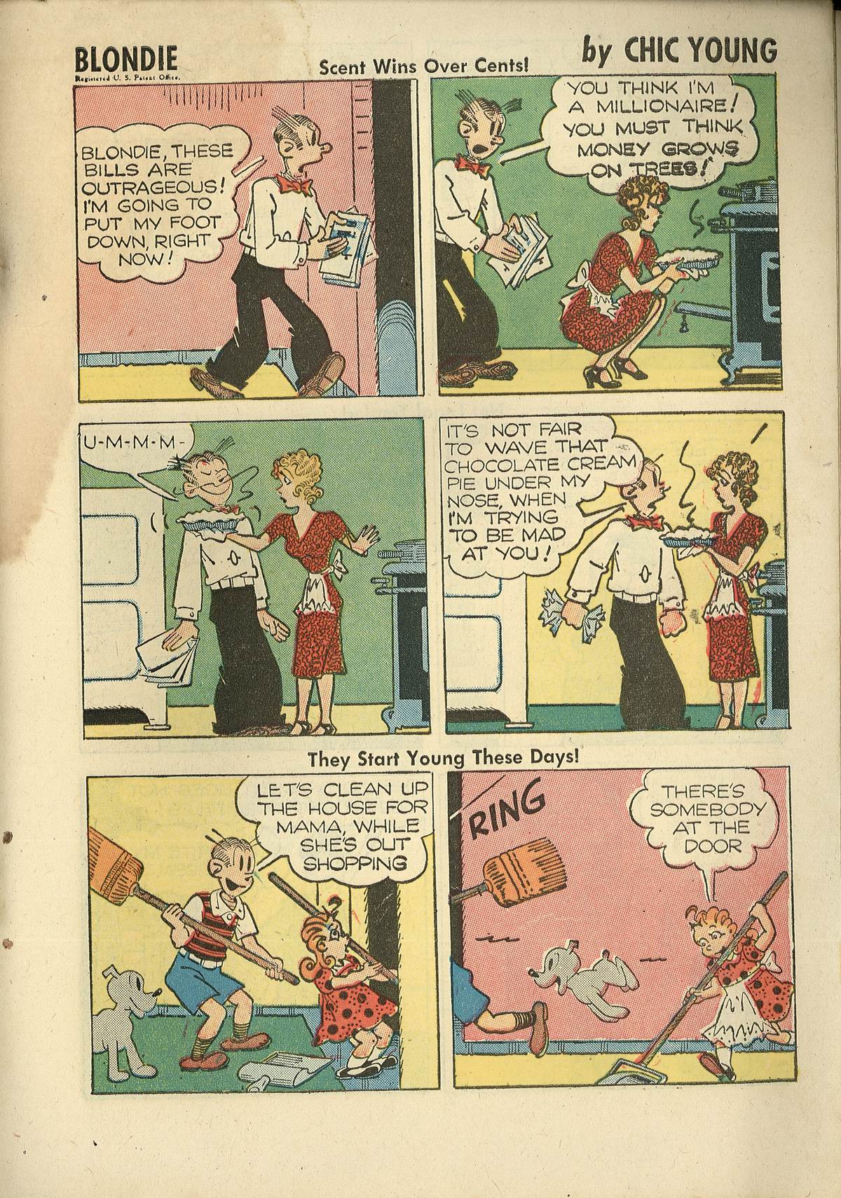 Read online Blondie Comics (1947) comic -  Issue #12 - 27