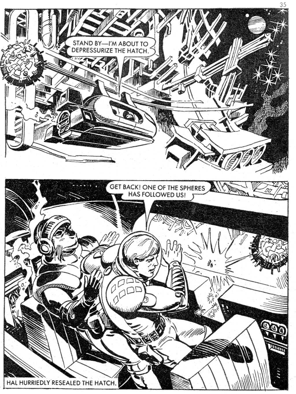 Read online Starblazer comic -  Issue #159 - 35