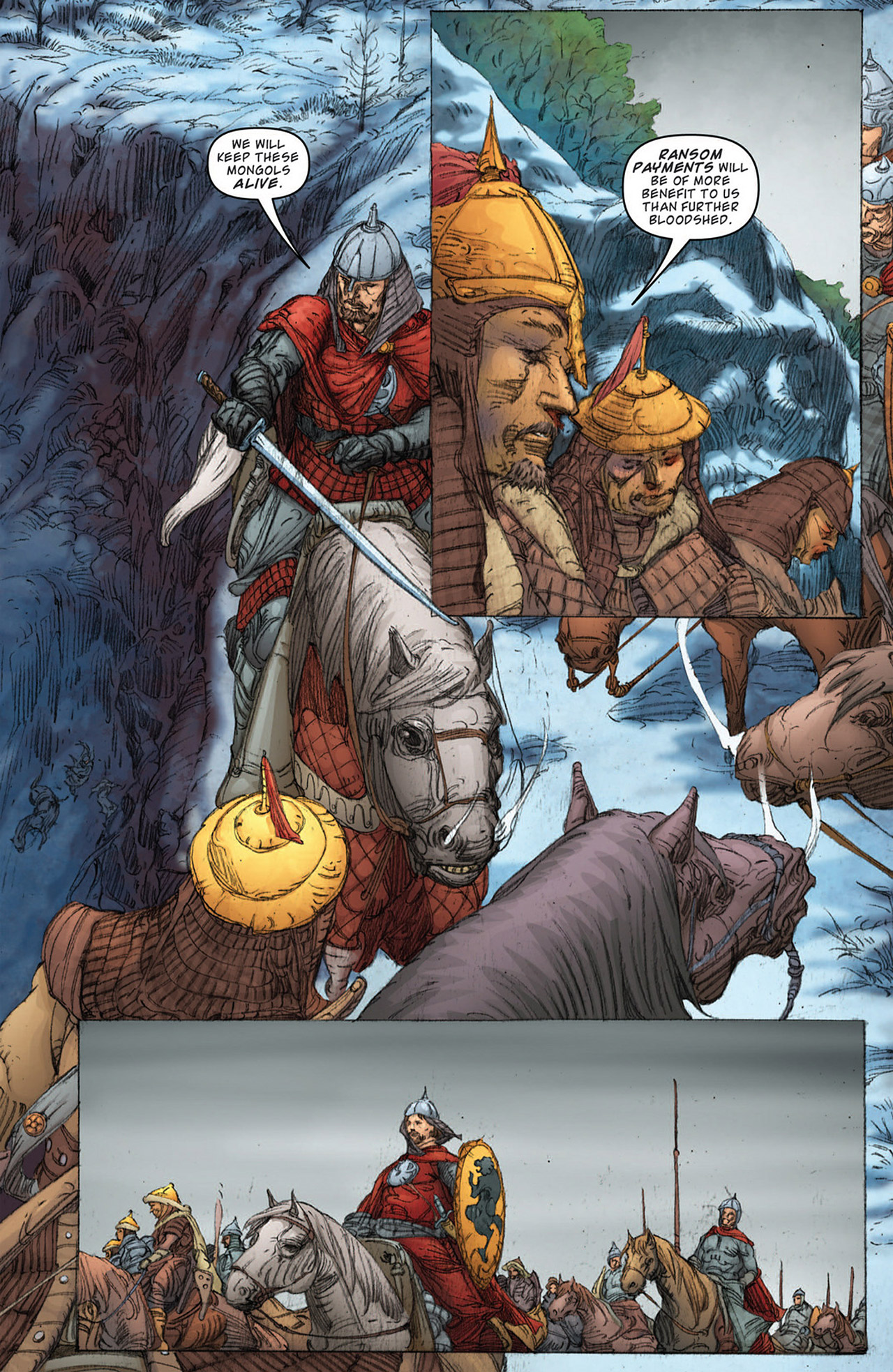 Read online Nevsky: A Hero of the People comic -  Issue # TPB - 29