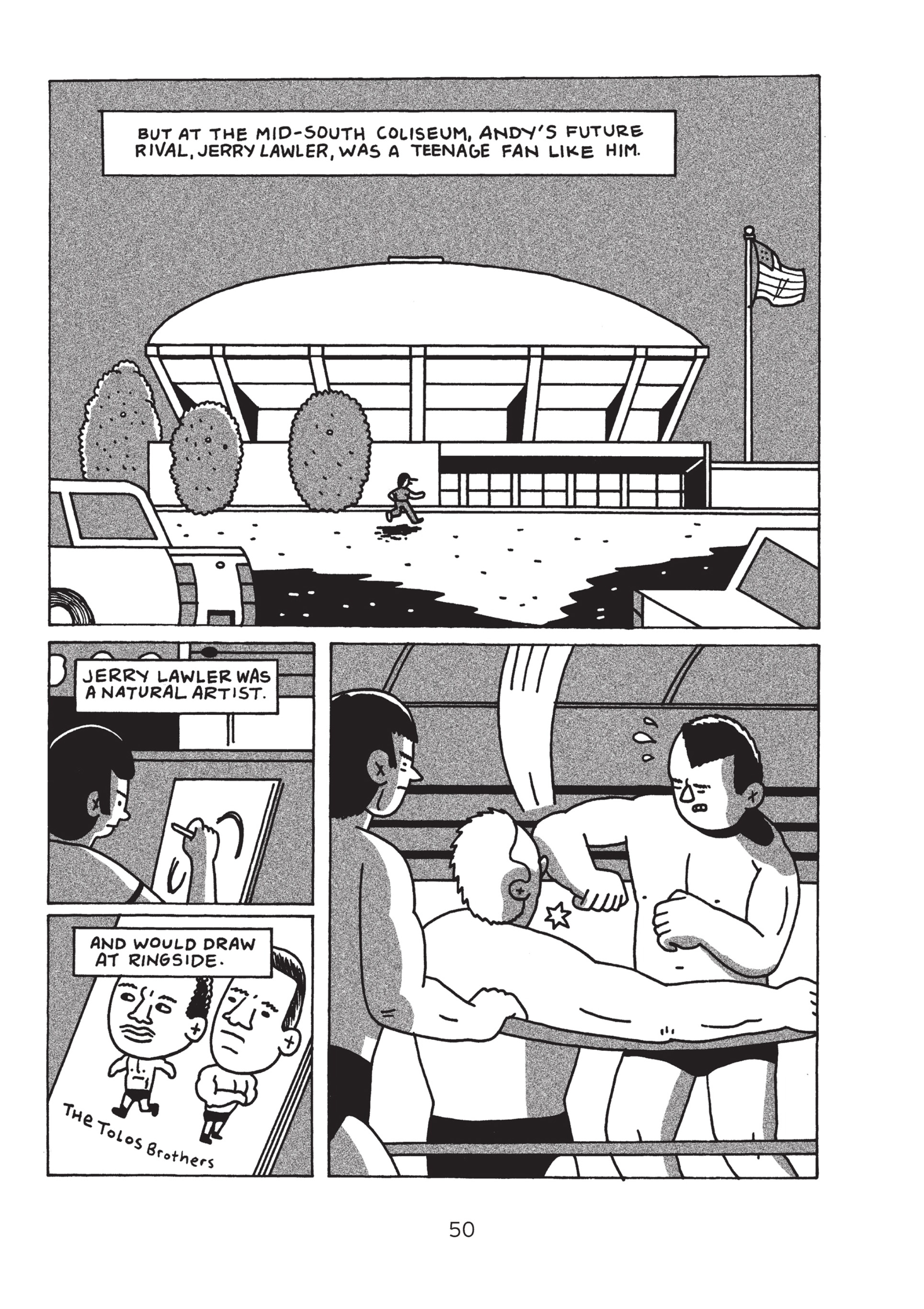 Read online Is This Guy For Real?: The Unbelievable Andy Kaufman comic -  Issue # TPB (Part 1) - 55