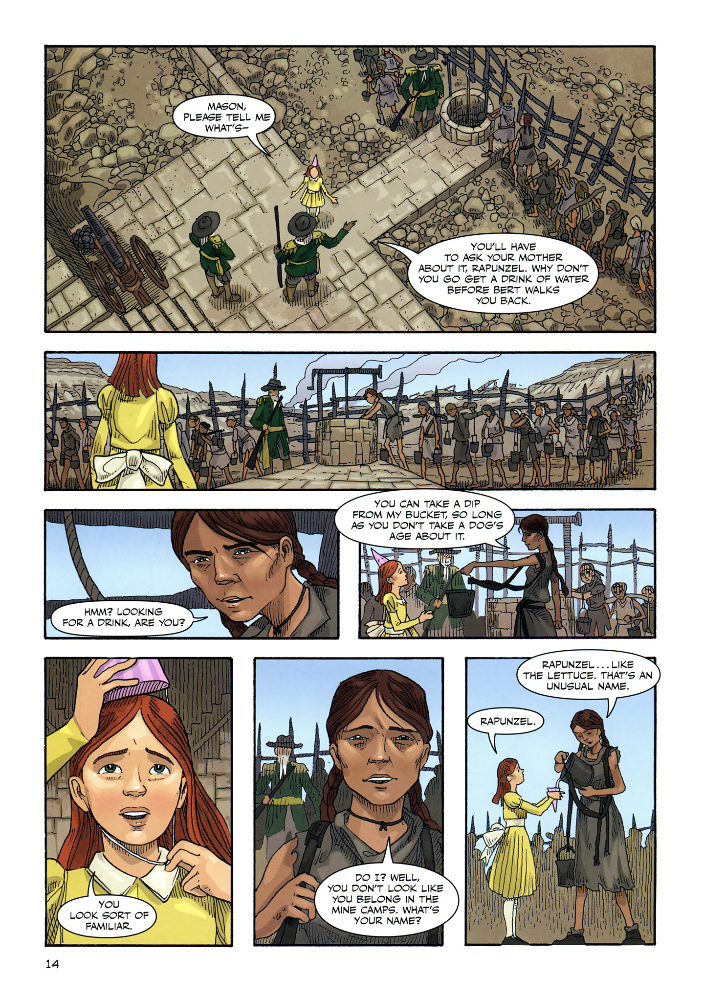Read online Rapunzel's Revenge comic -  Issue # TPB - 16