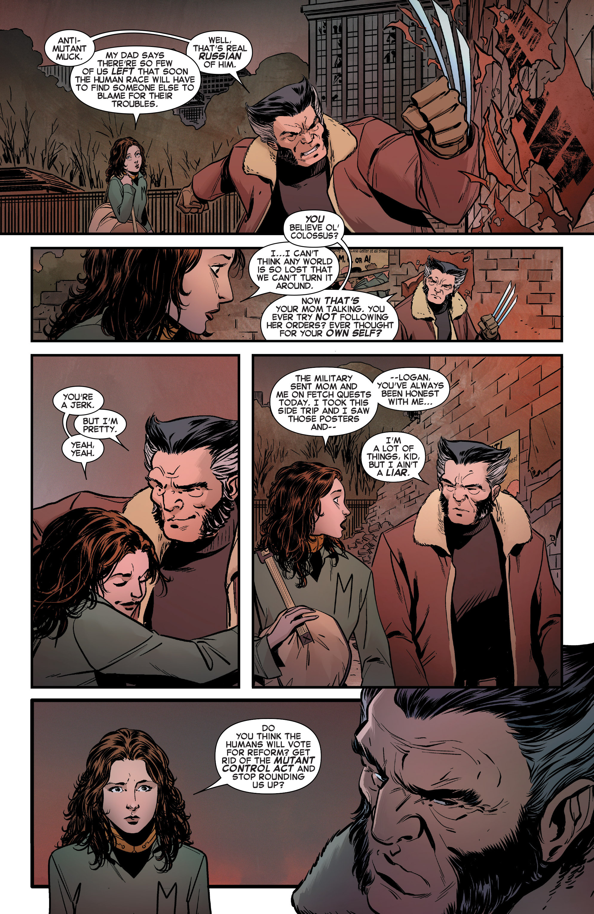 Read online Years of Future Past comic -  Issue #1 - 7