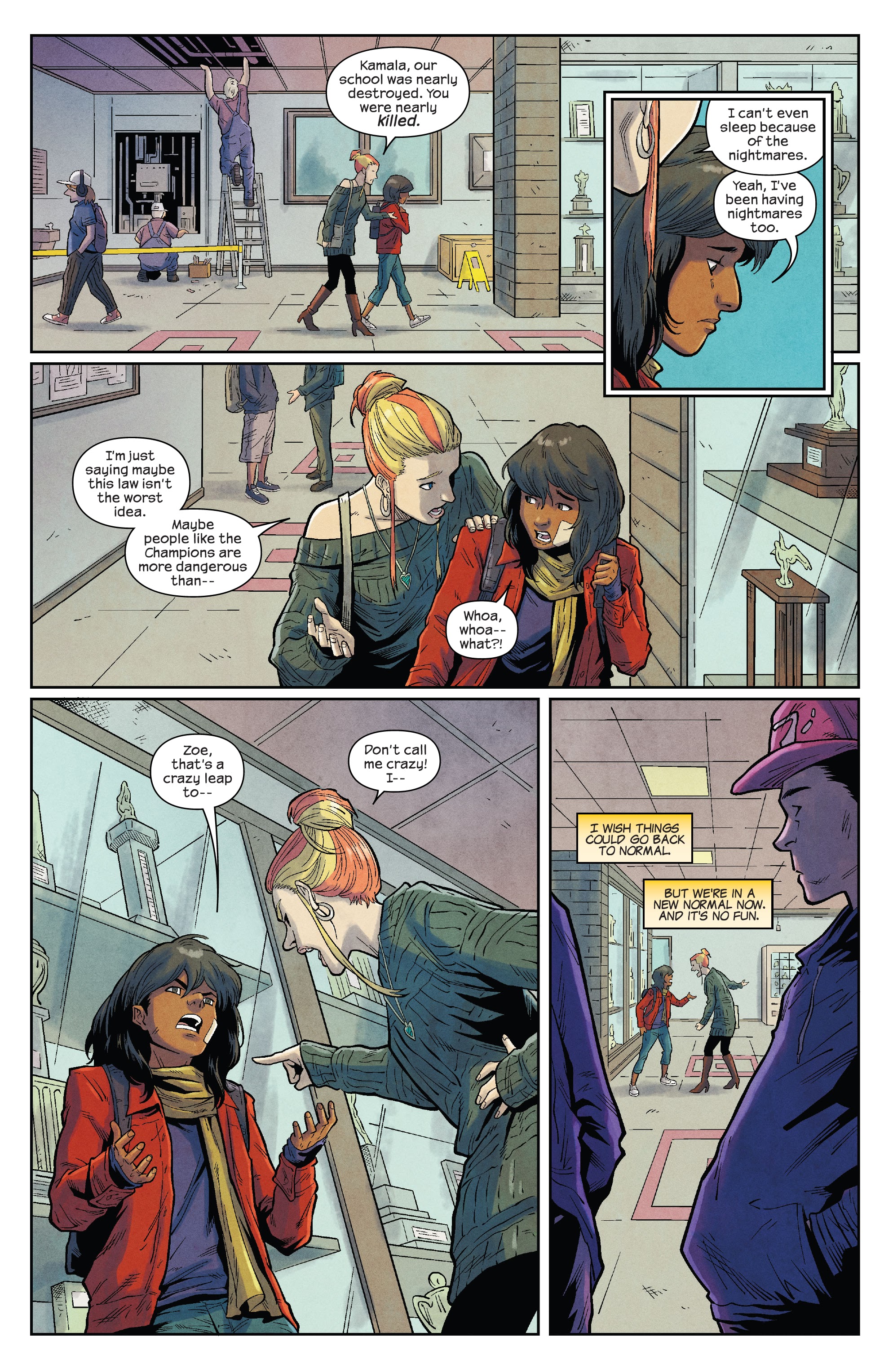 Read online Magnificent Ms. Marvel comic -  Issue #15 - 8