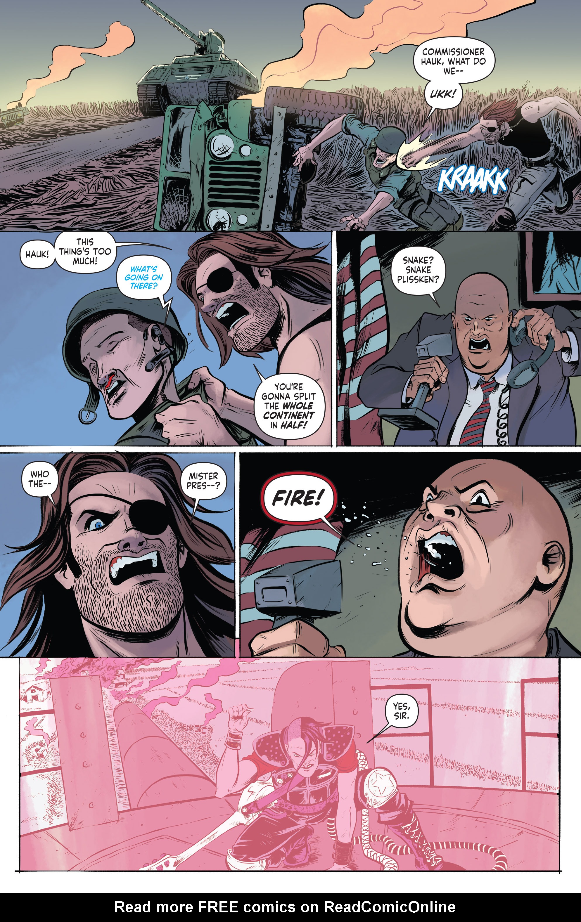 Read online Big Trouble in Little China/Escape From New York comic -  Issue #5 - 19