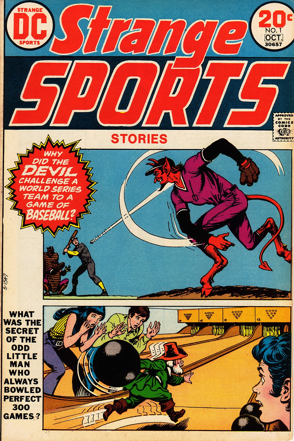 Read online Strange Sports Stories (1973) comic -  Issue #1 - 1