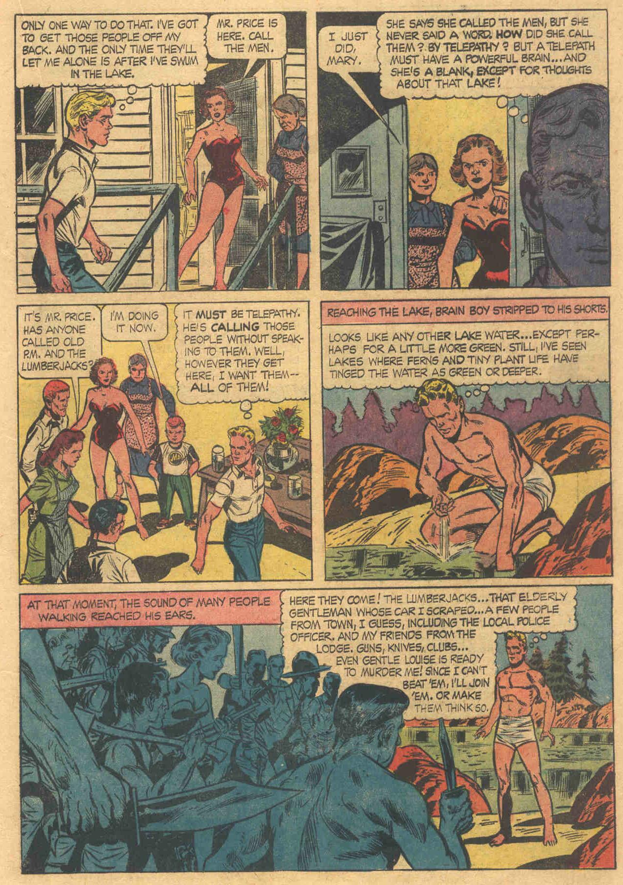 Read online Brain Boy (1962) comic -  Issue #6 - 19