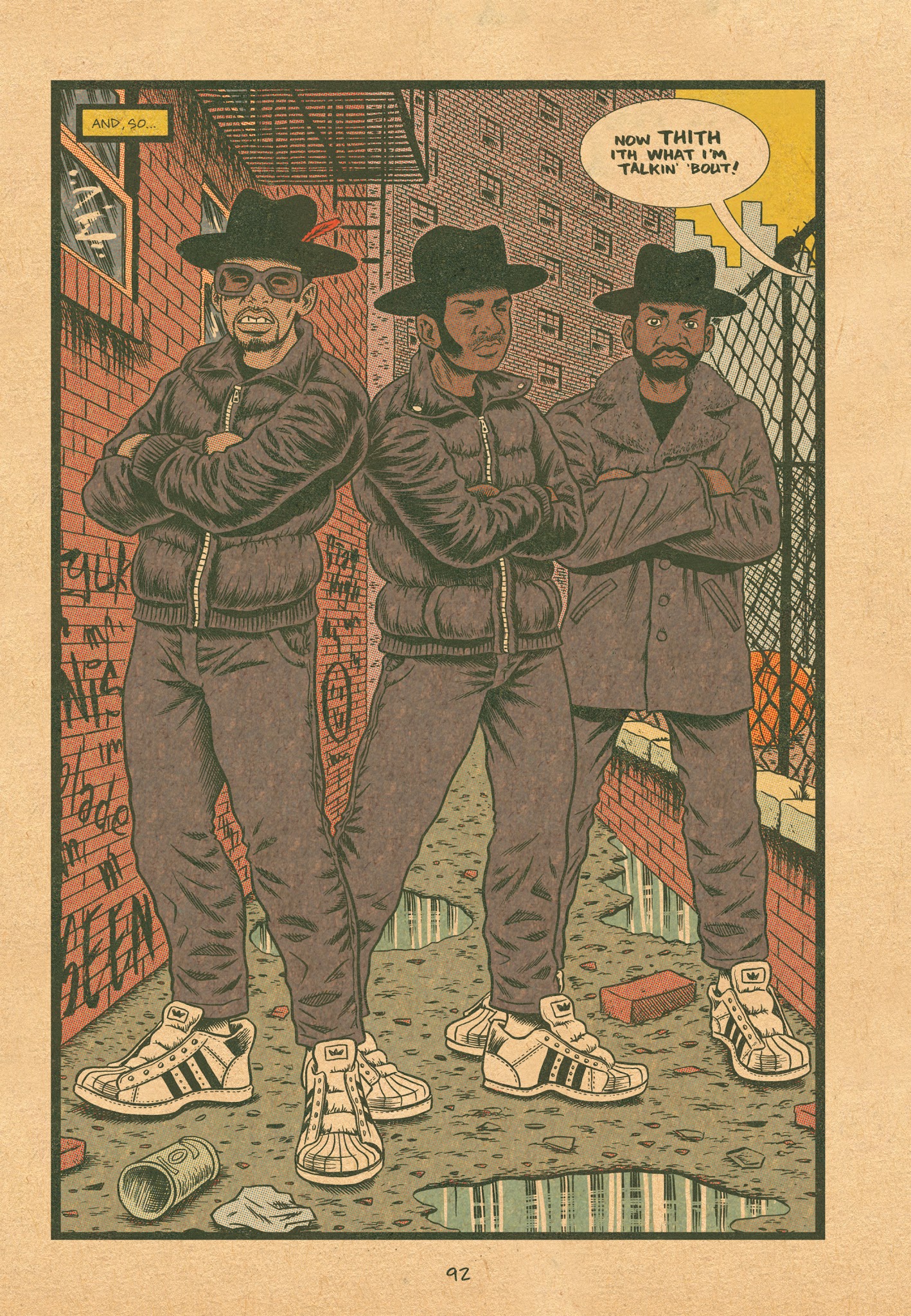 Read online Hip Hop Family Tree (2013) comic -  Issue # TPB 2 - 93