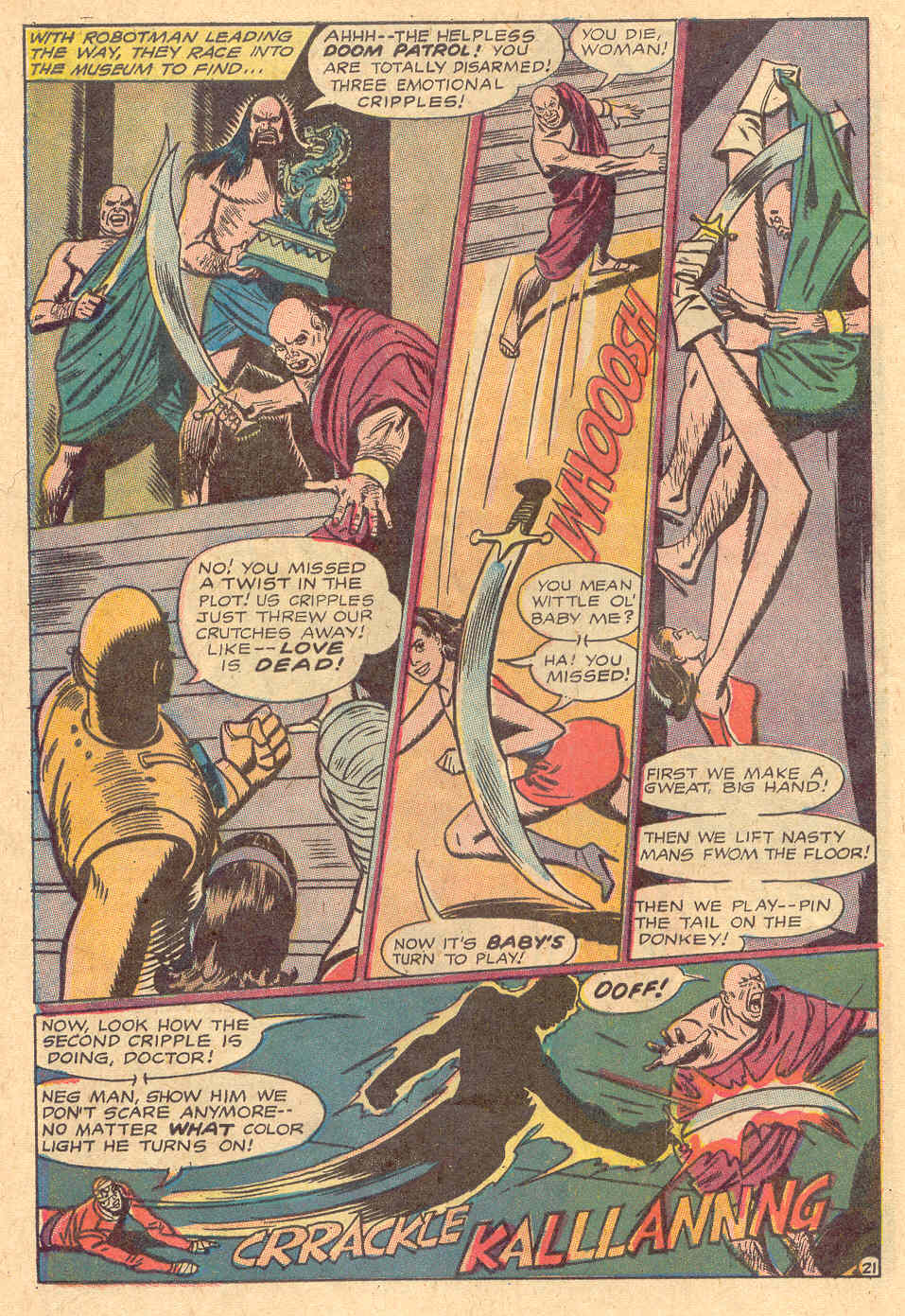 Read online Doom Patrol (1964) comic -  Issue #119 - 22