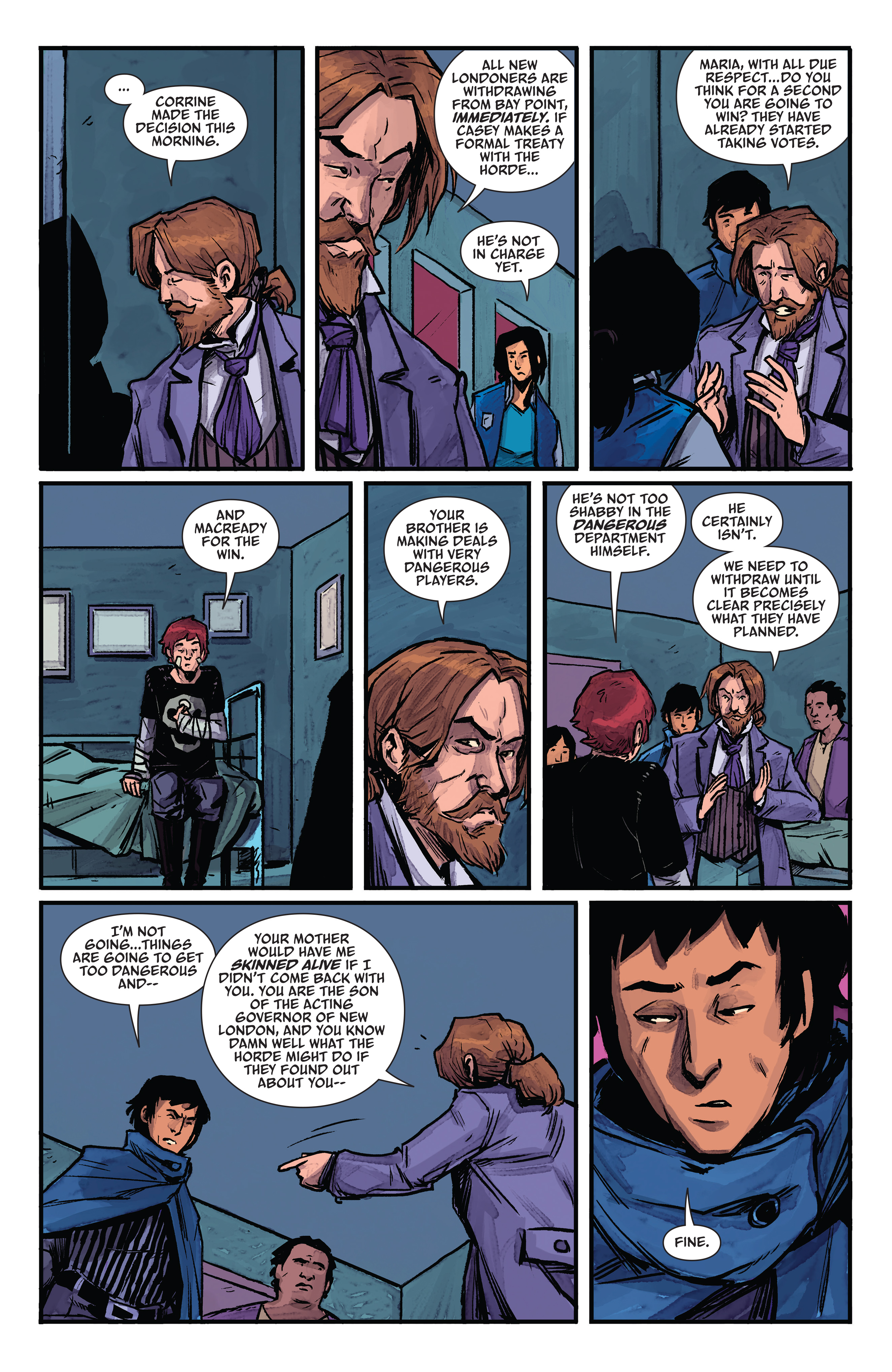 Read online The Woods comic -  Issue # _Yearbook Edition 2 (Part 2) - 4