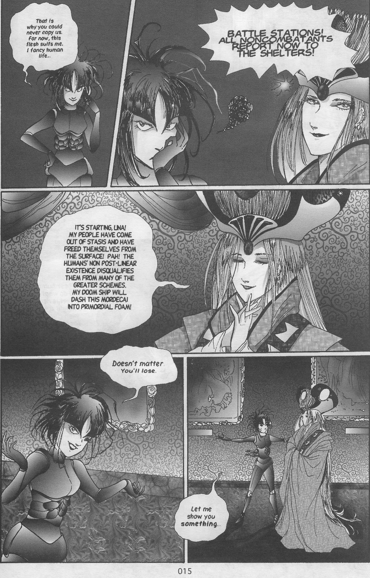 Read online Robotech Clone comic -  Issue #3 - 21
