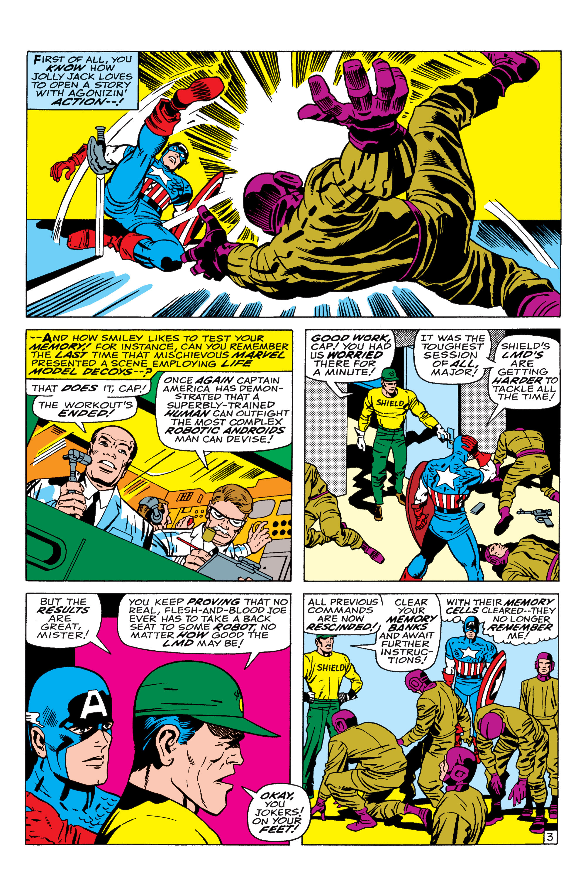 Read online Marvel Masterworks: Captain America comic -  Issue # TPB 3 (Part 1) - 72
