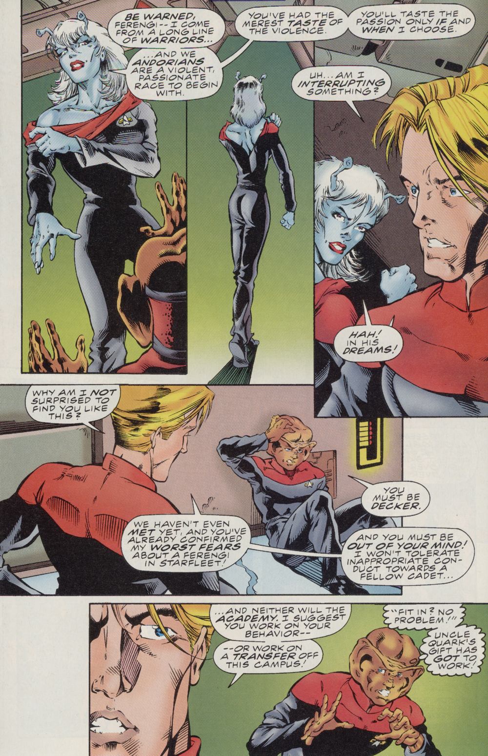 Read online Star Trek: Starfleet Academy (1996) comic -  Issue #1 - 10