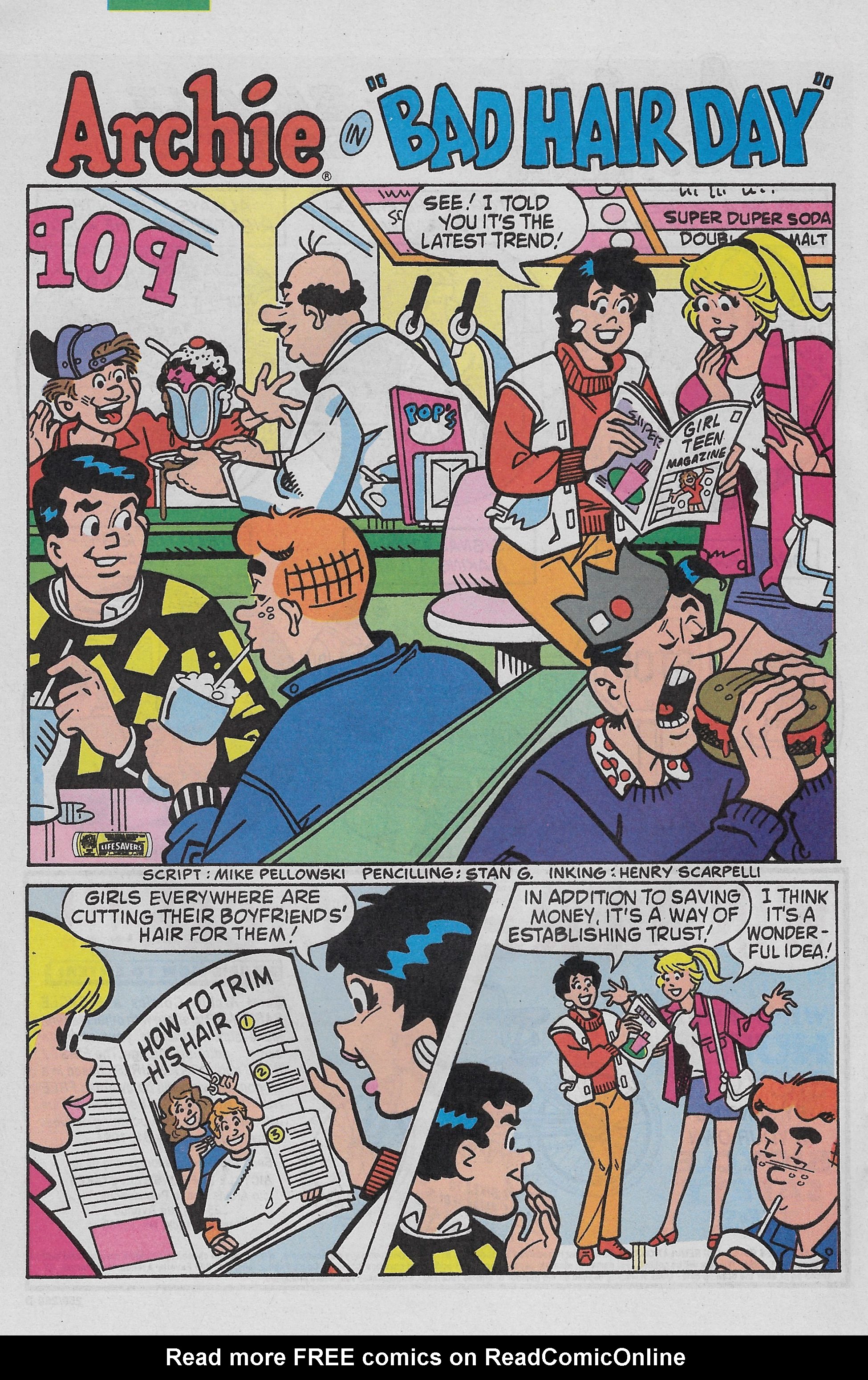Read online Archie (1960) comic -  Issue #418 - 20