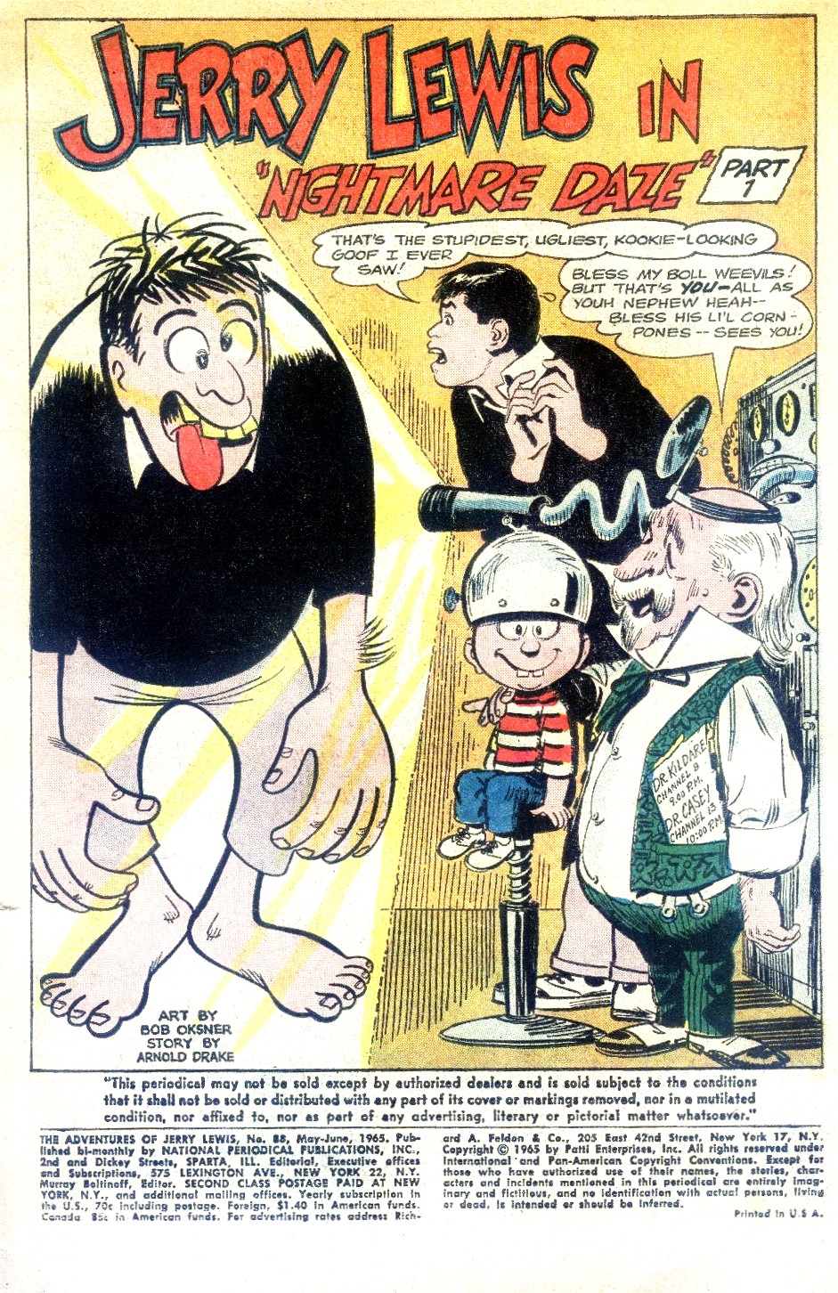 Read online The Adventures of Jerry Lewis comic -  Issue #88 - 3