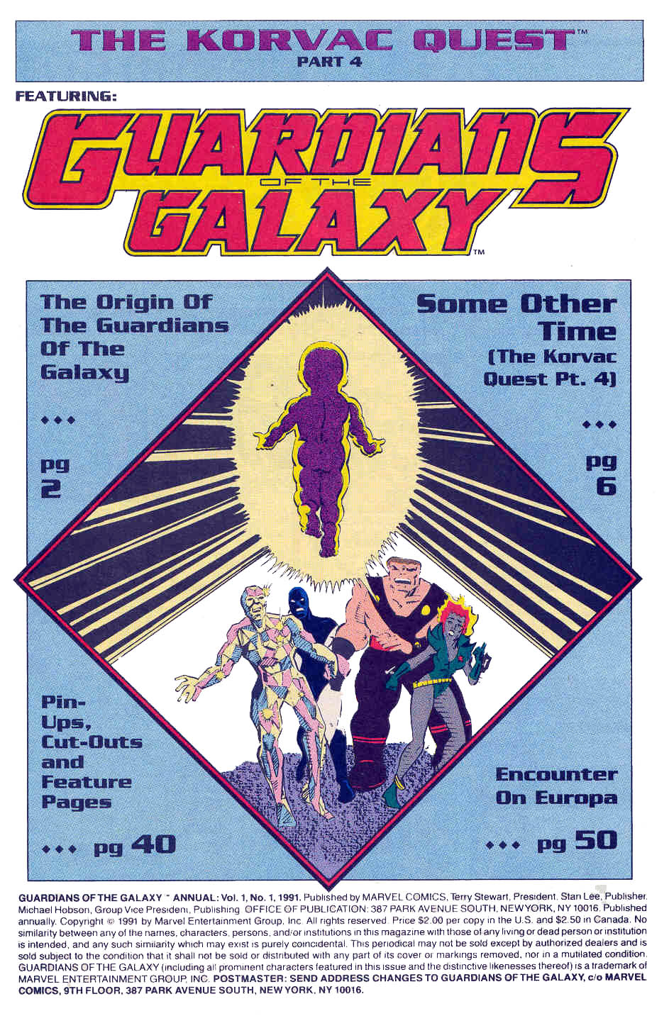 Read online Guardians of the Galaxy (1990) comic -  Issue # _Annual 1 - 2