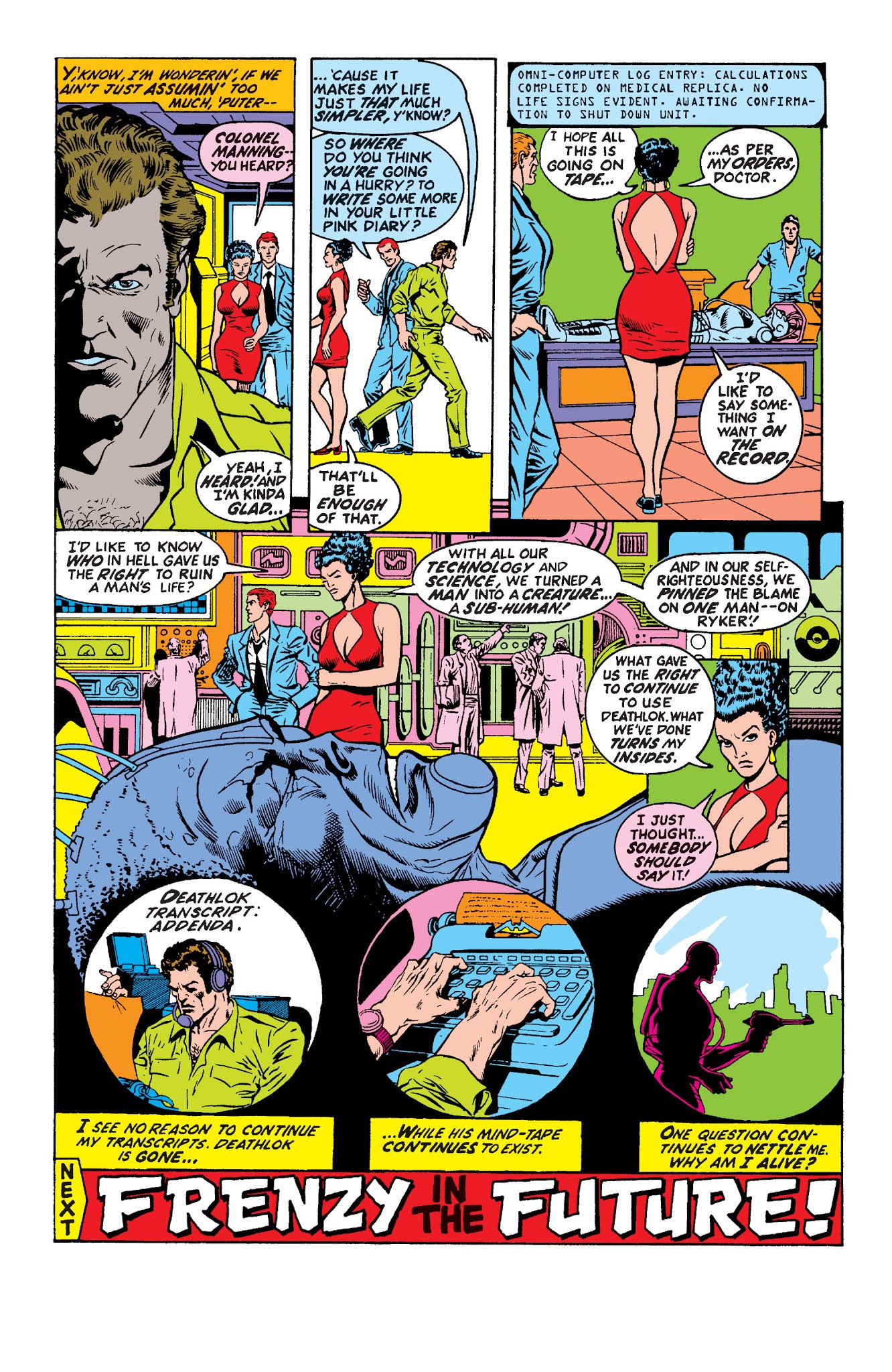 Read online Deathlok the Demolisher: The Complete Collection comic -  Issue # TPB - 190