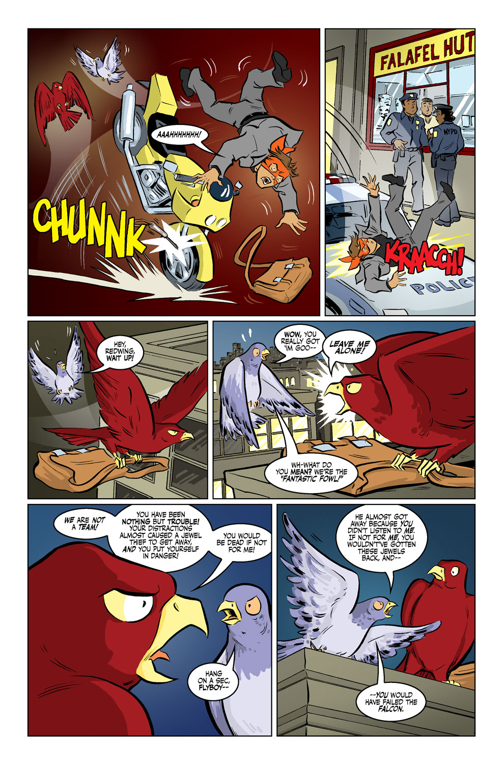 Read online Tails of the Pet Avengers comic -  Issue #4 - 5