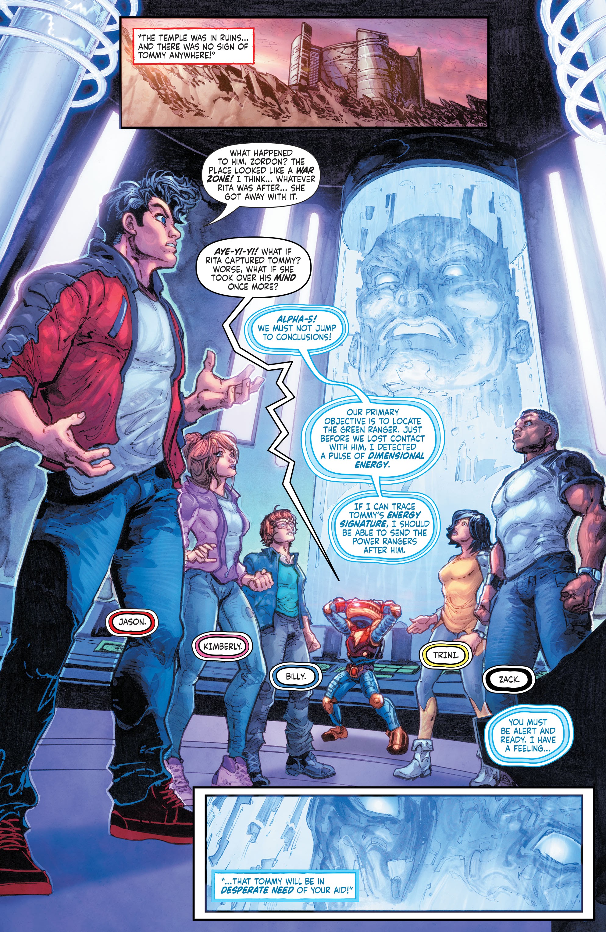 Read online Godzilla vs. The Mighty Morphin Power Rangers comic -  Issue #1 - 11