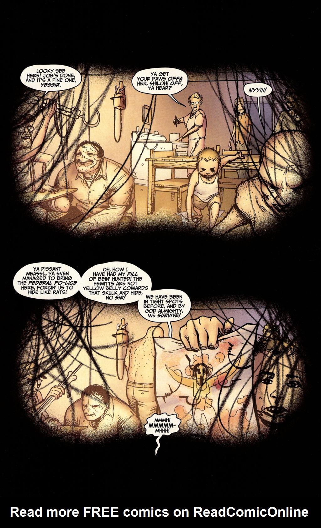 Read online The Texas Chainsaw Massacre (2007) comic -  Issue #3 - 4