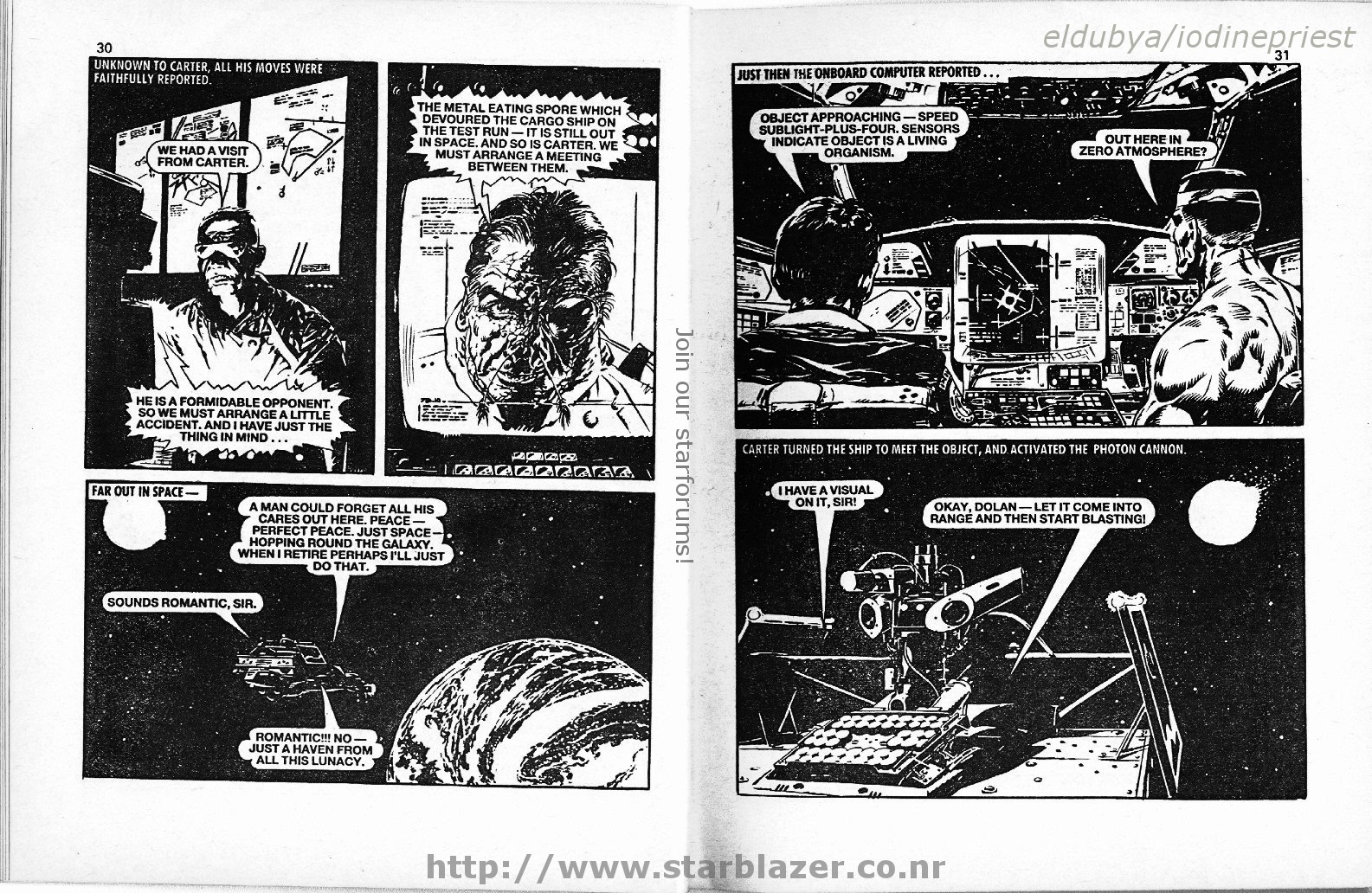 Read online Starblazer comic -  Issue #191 - 17