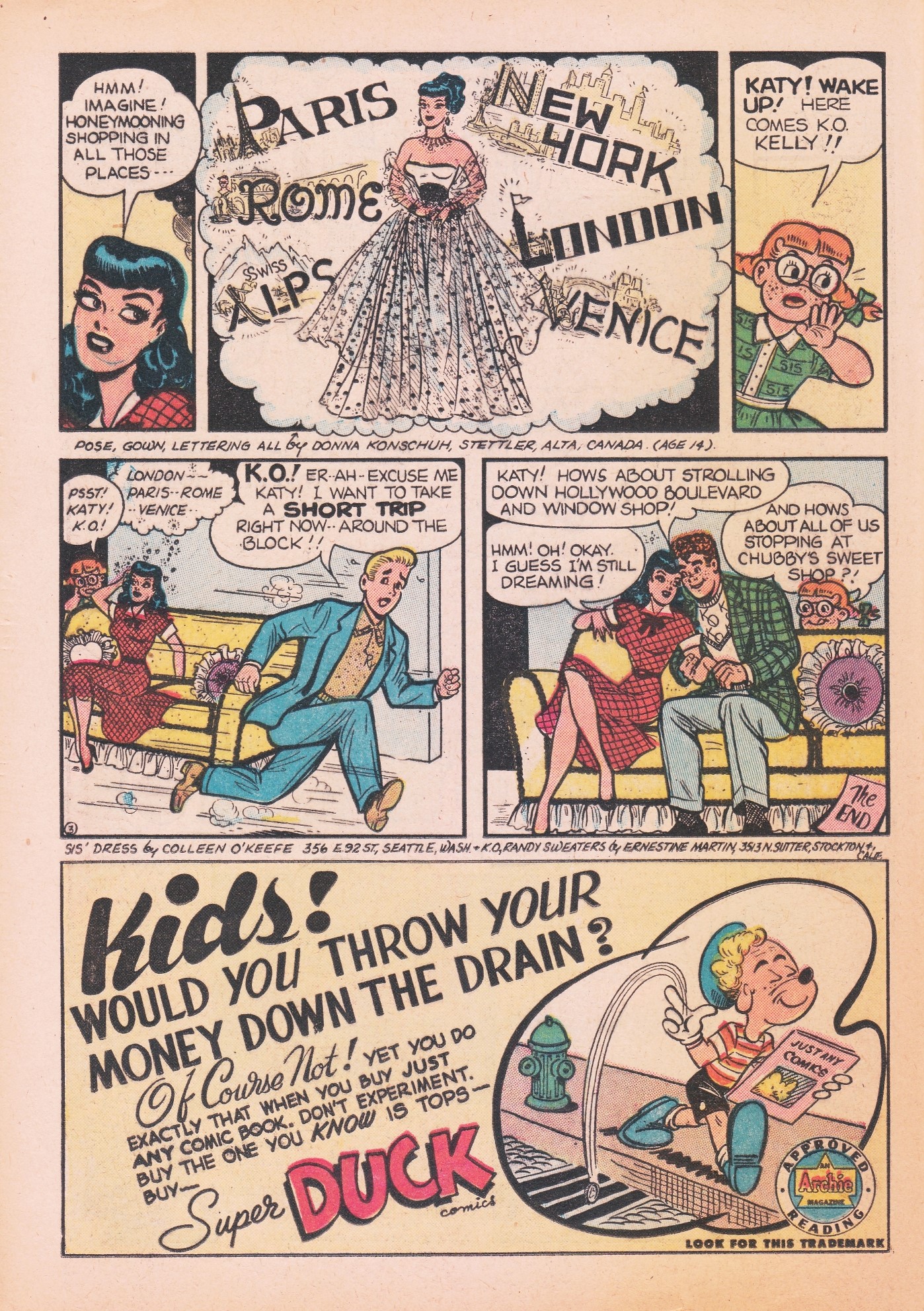 Read online Pep Comics comic -  Issue #103 - 16