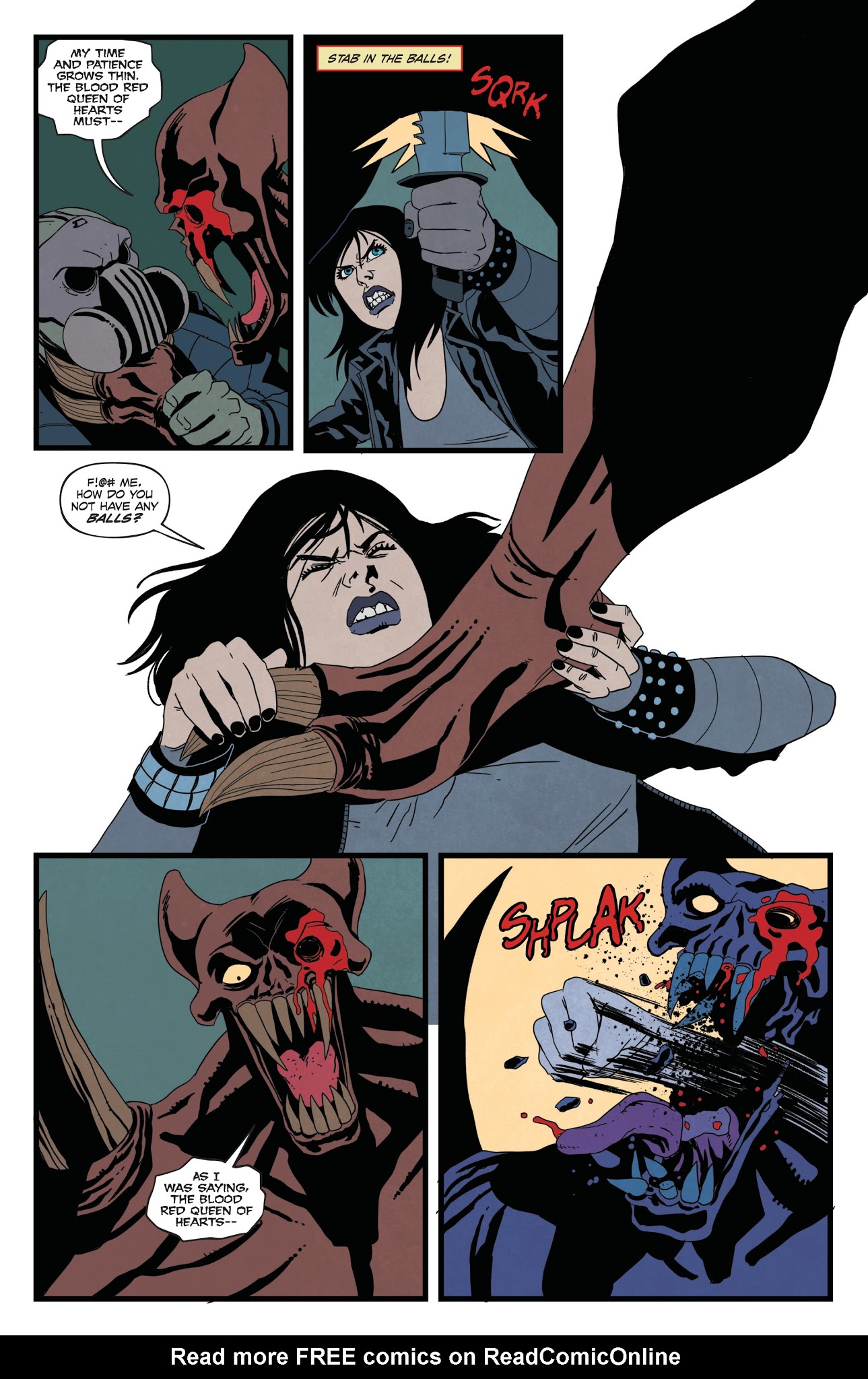 Read online Hack/Slash vs. Vampirella comic -  Issue #2 - 8