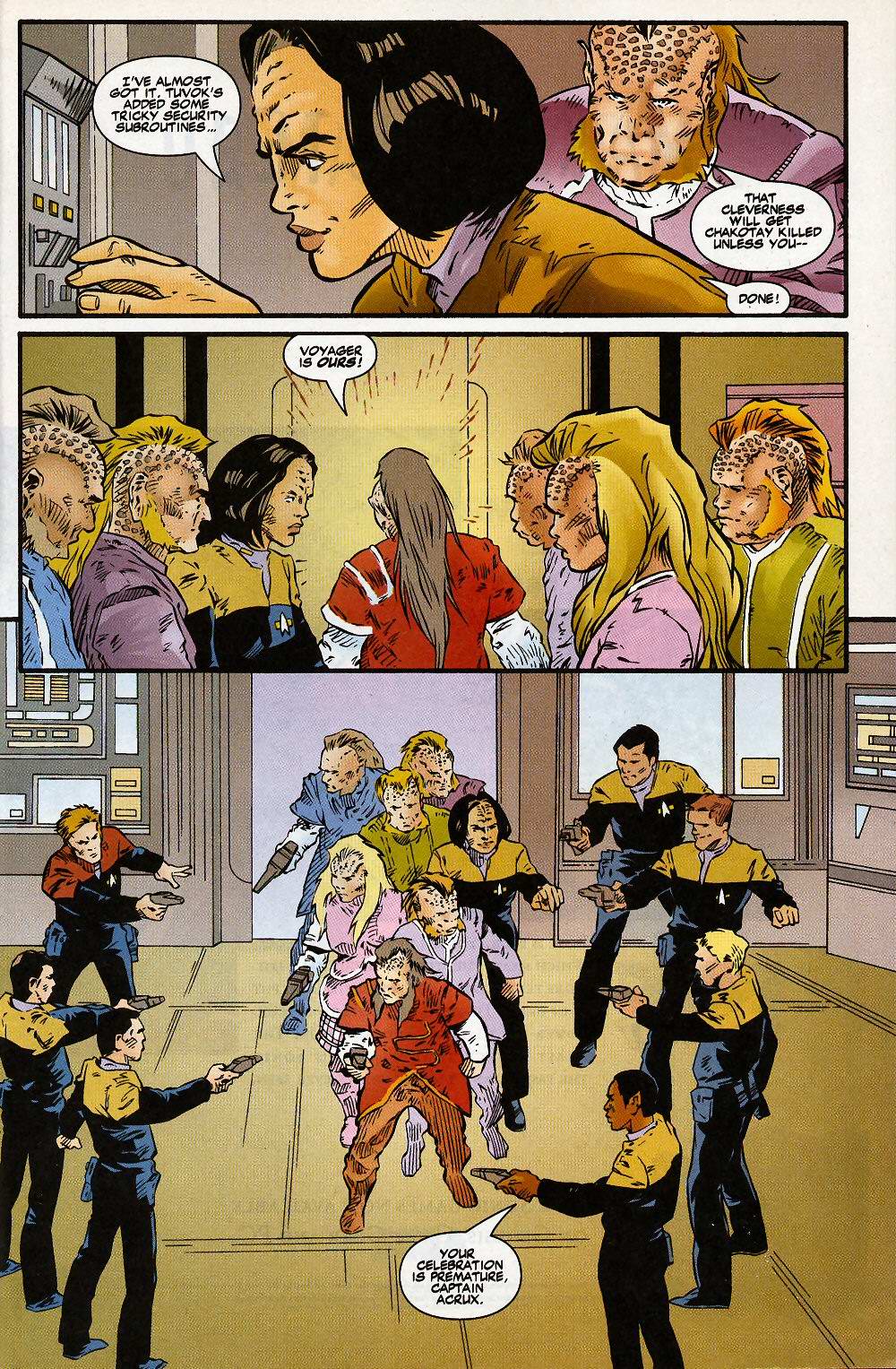 Read online Star Trek: Voyager comic -  Issue #3 - 7